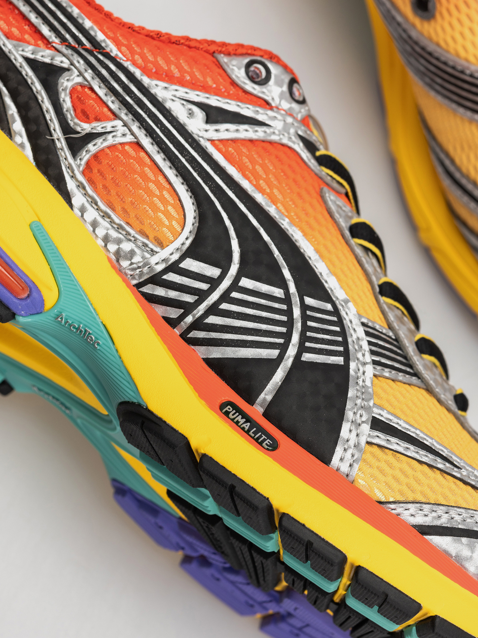 Puma Homura OG Hyper Cipők (red flash/sunny yellow)