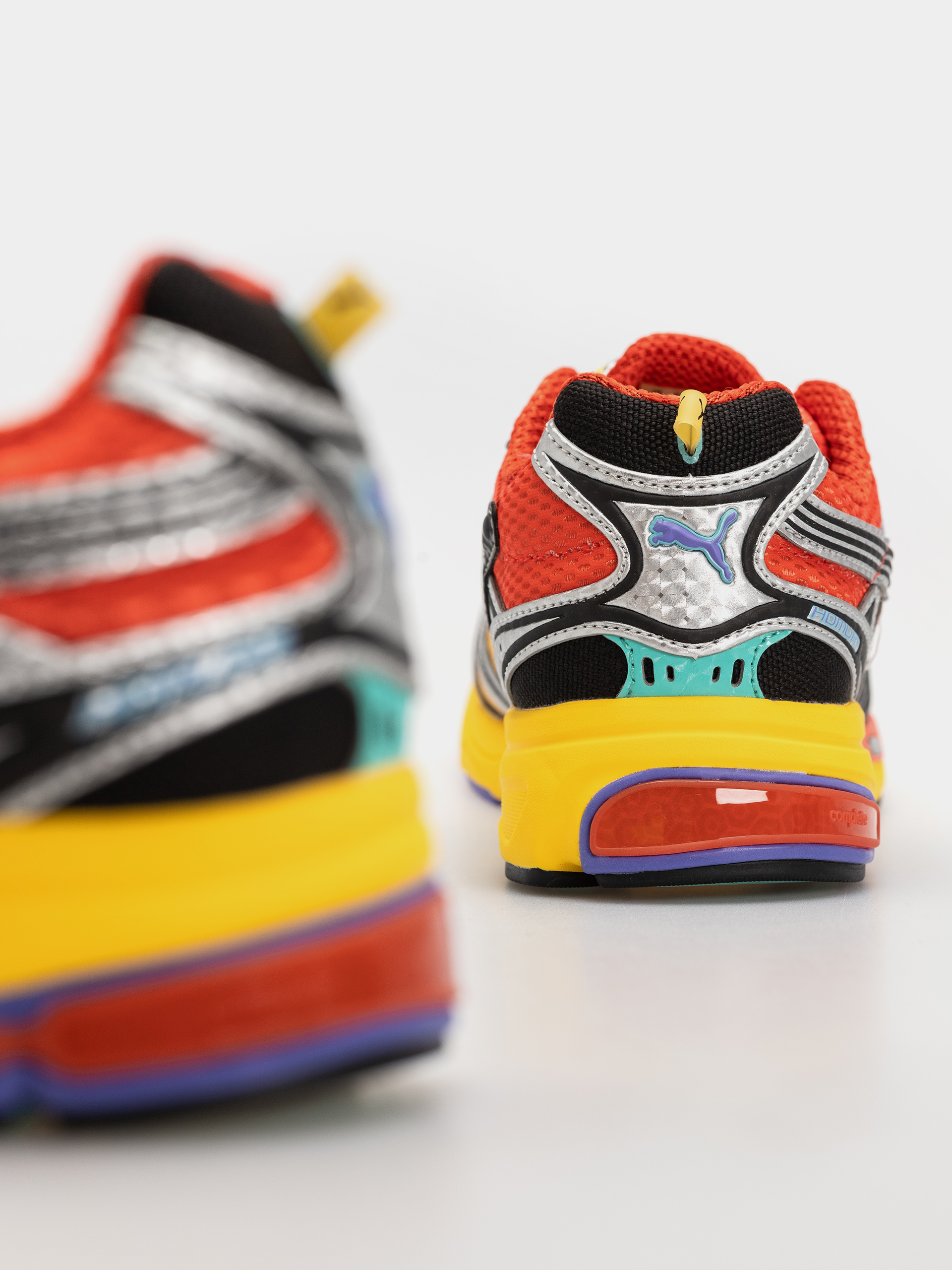 Puma Homura OG Hyper Cipők (red flash/sunny yellow)
