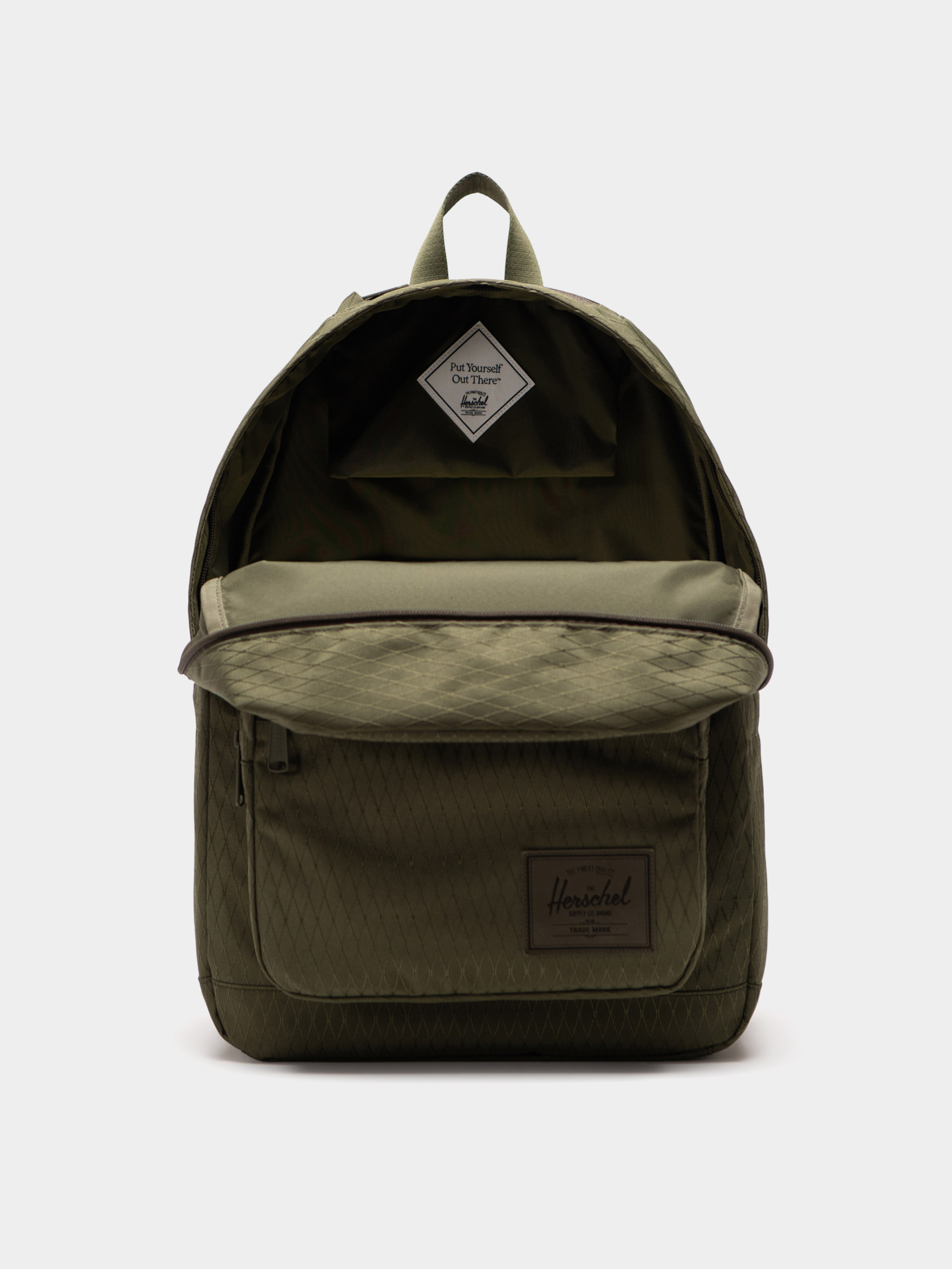 Hátizsák Herschel Supply Co. Pop Quiz (ivy green diamond)