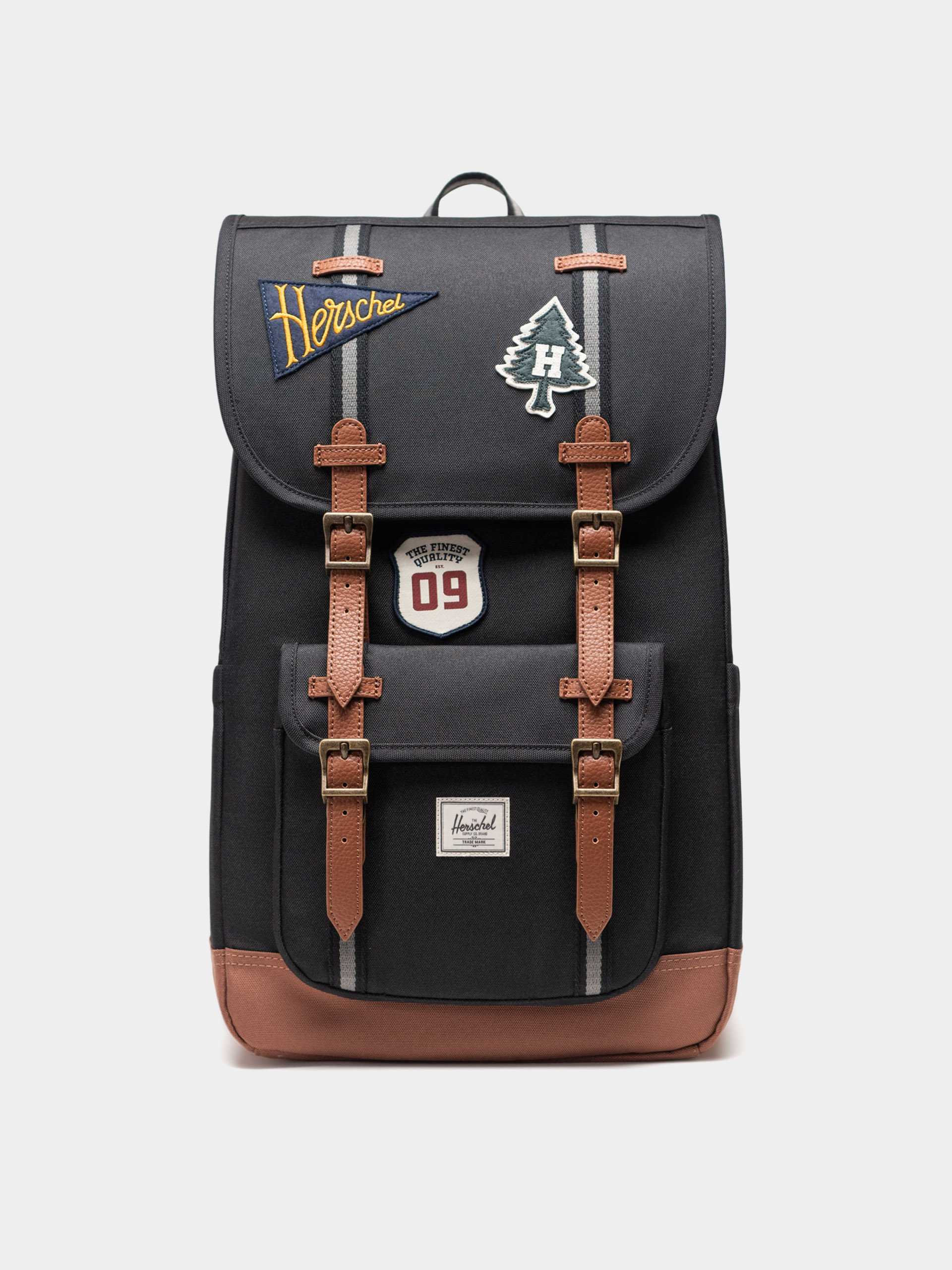 Hu00e1tizsu00e1k Herschel Supply Co. Little America (patches black)