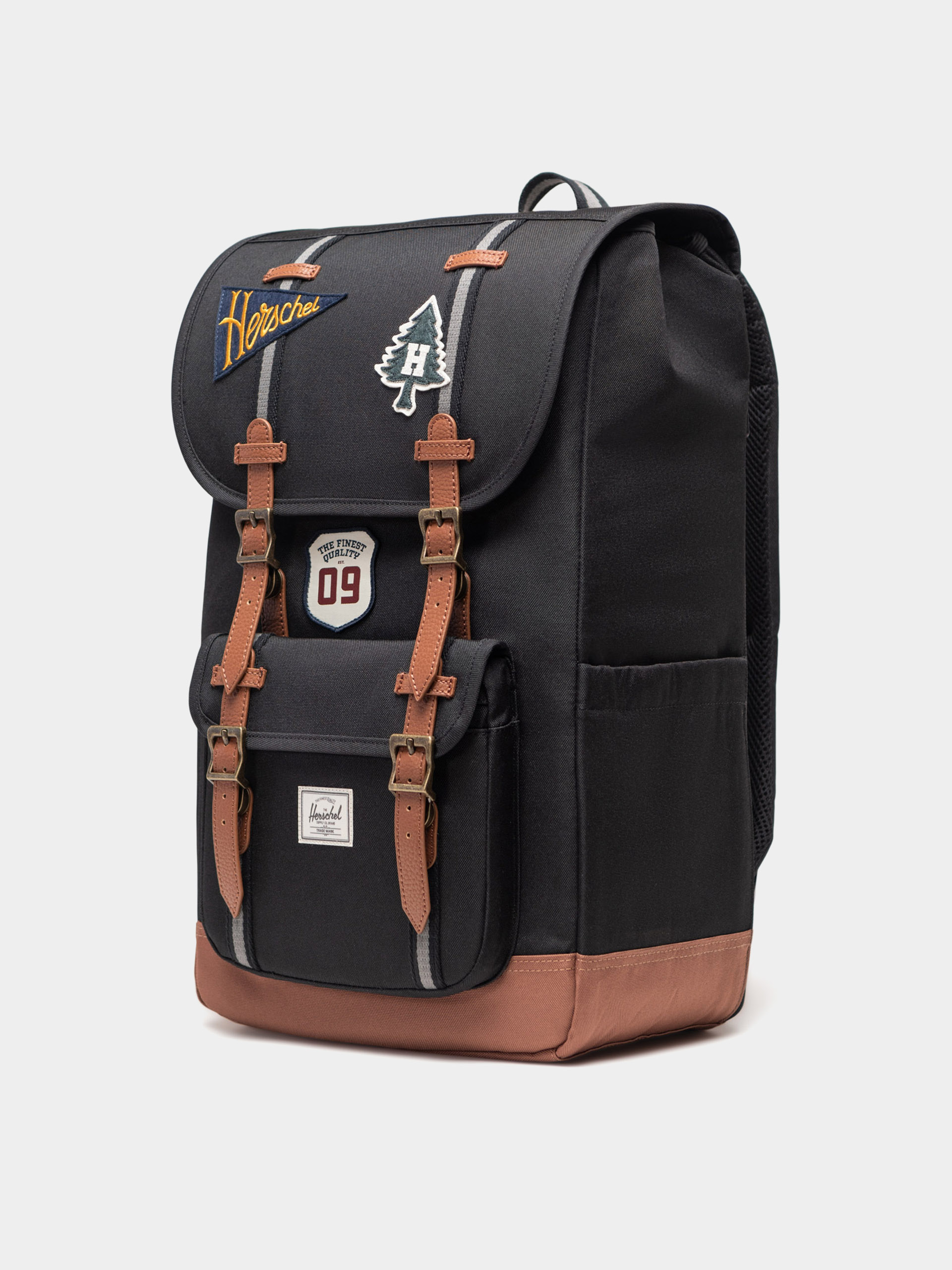 Hátizsák Herschel Supply Co. Little America (patches black)