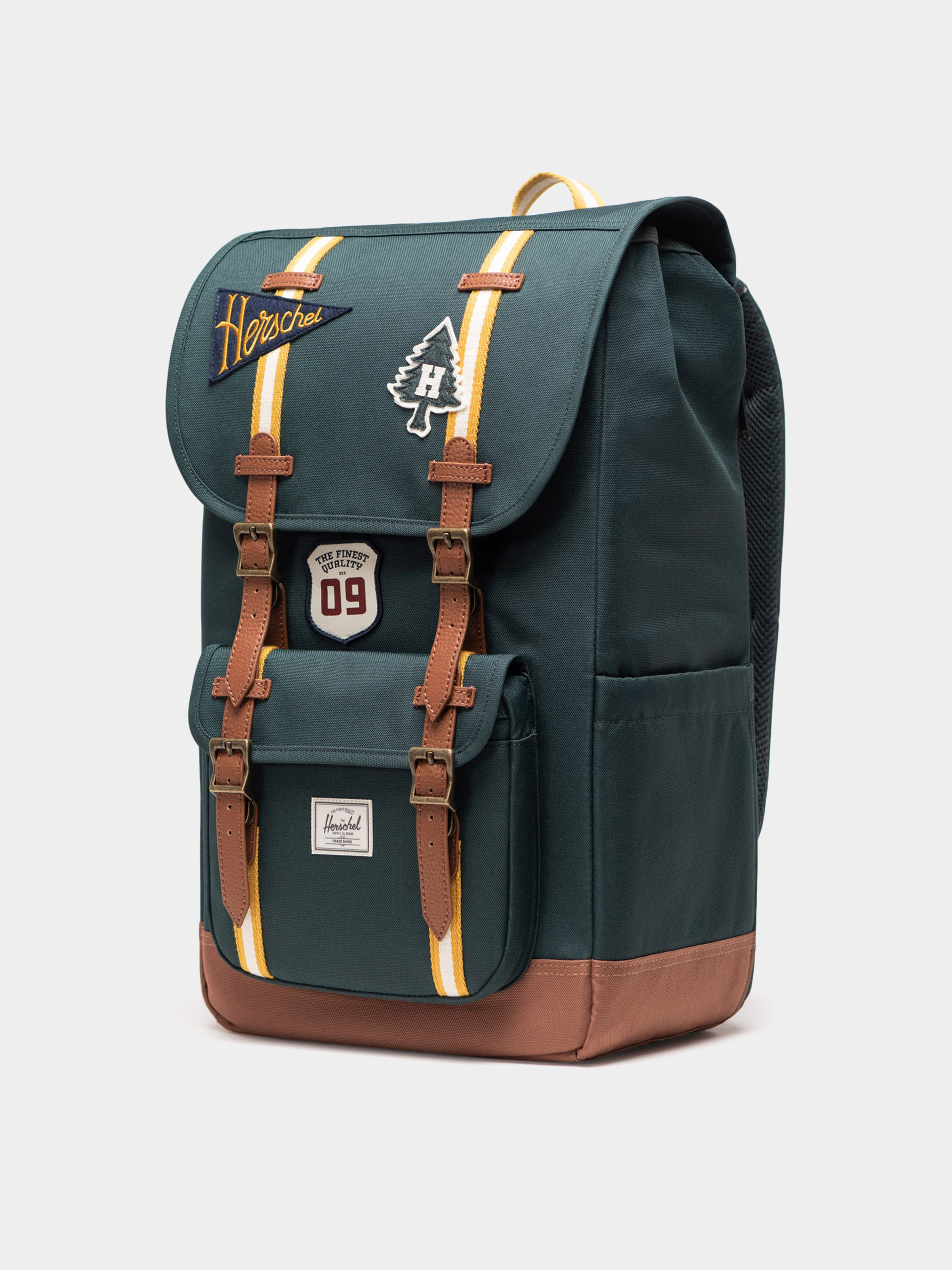 Hátizsák Herschel Supply Co. Little America (patches green gables)