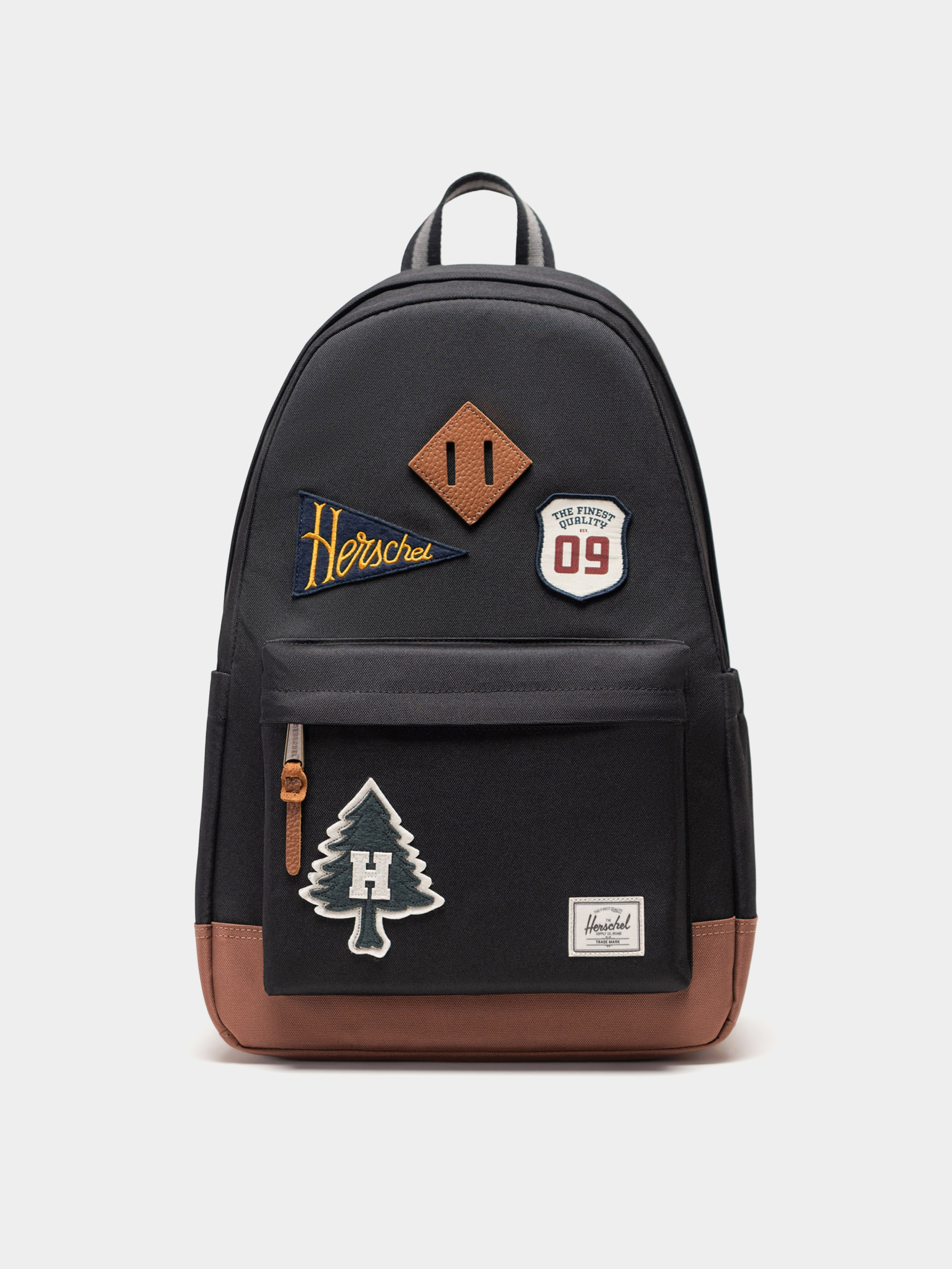 Hu00e1tizsu00e1k Herschel Supply Co. Heritage (patches black)