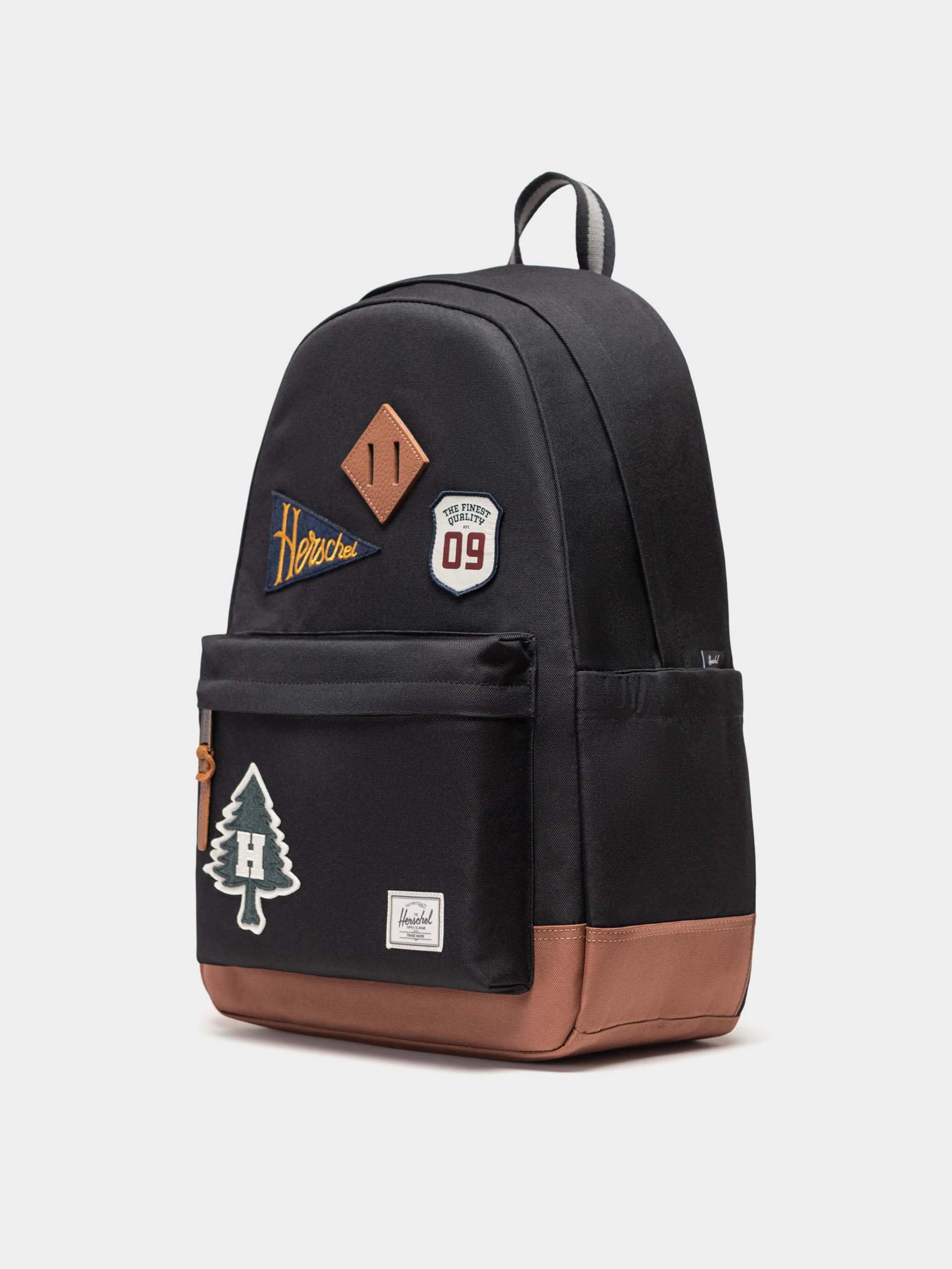 Hátizsák Herschel Supply Co. Heritage (patches black)