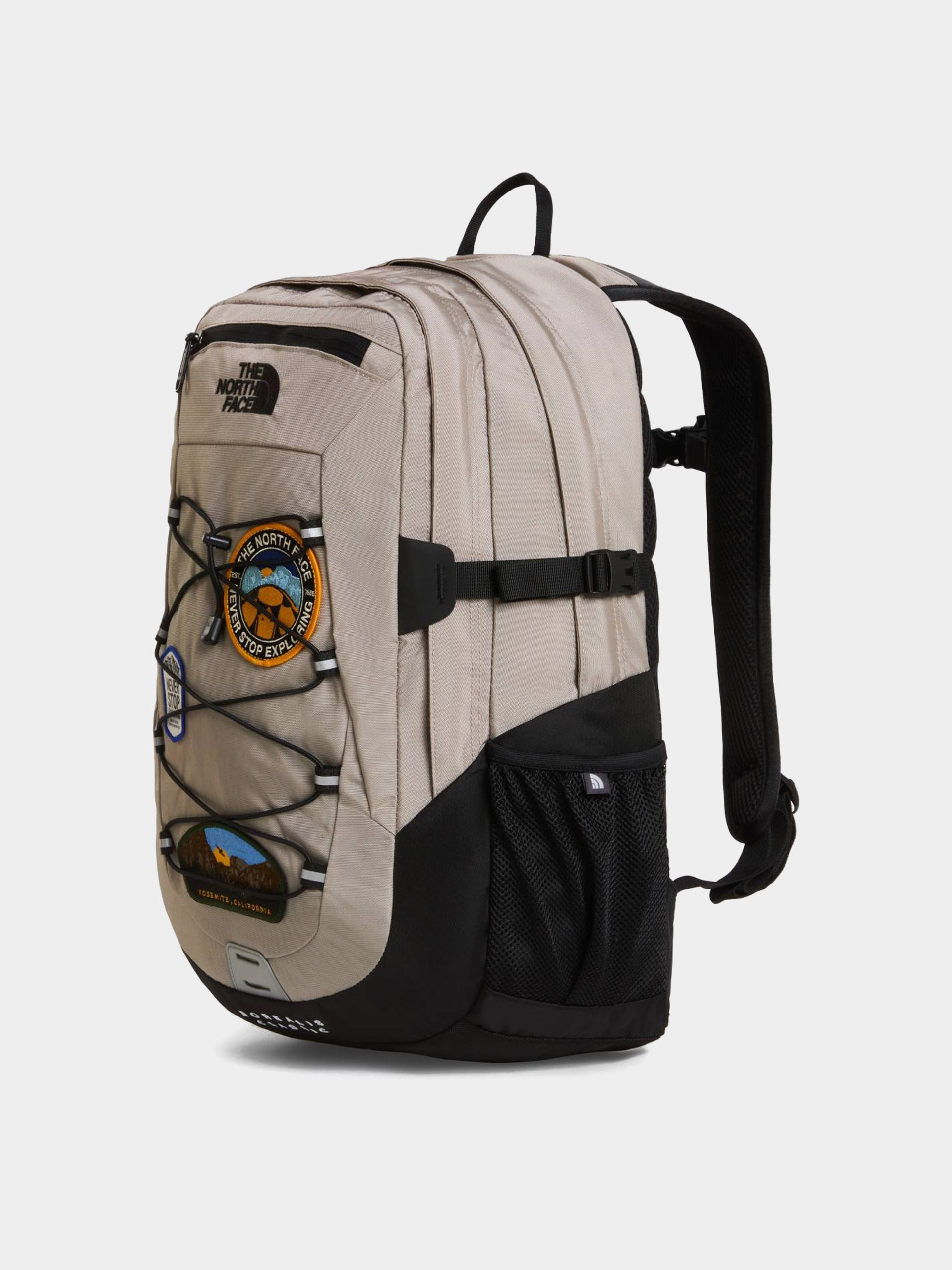 Hátizsák The North Face Borealis Classic Patch (stone slab/tnf black/pa)