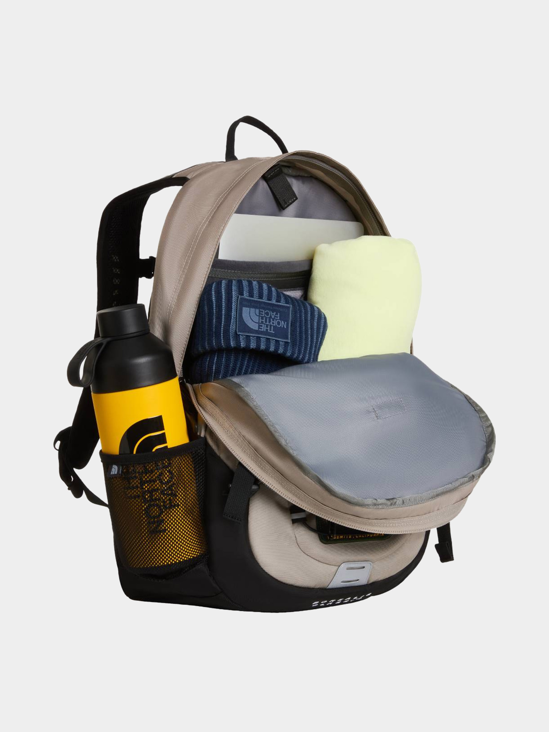 Hátizsák The North Face Borealis Classic Patch (stone slab/tnf black/pa)