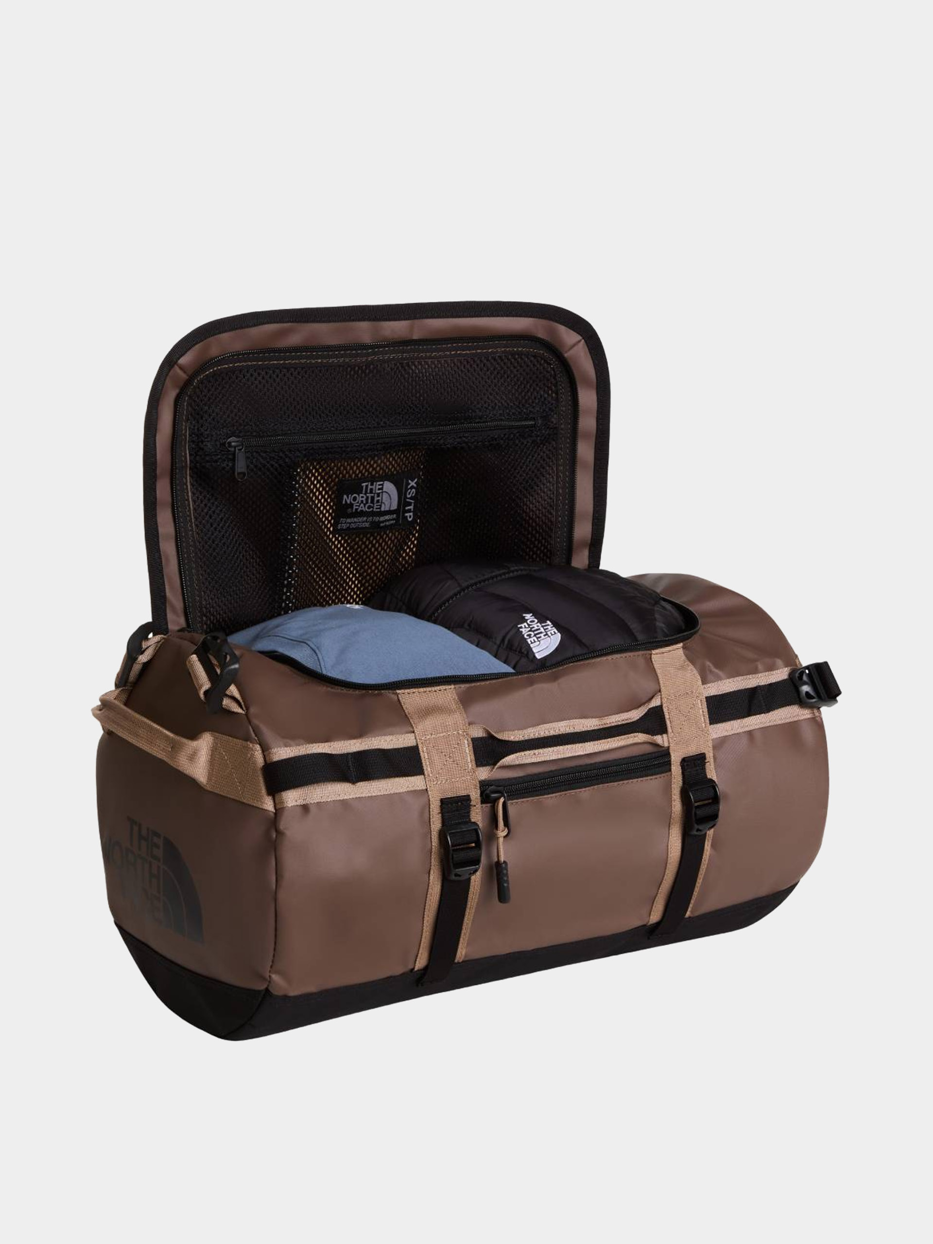 Táska The North Face Base Camp Duffel XS (smokey brown/tnf black)