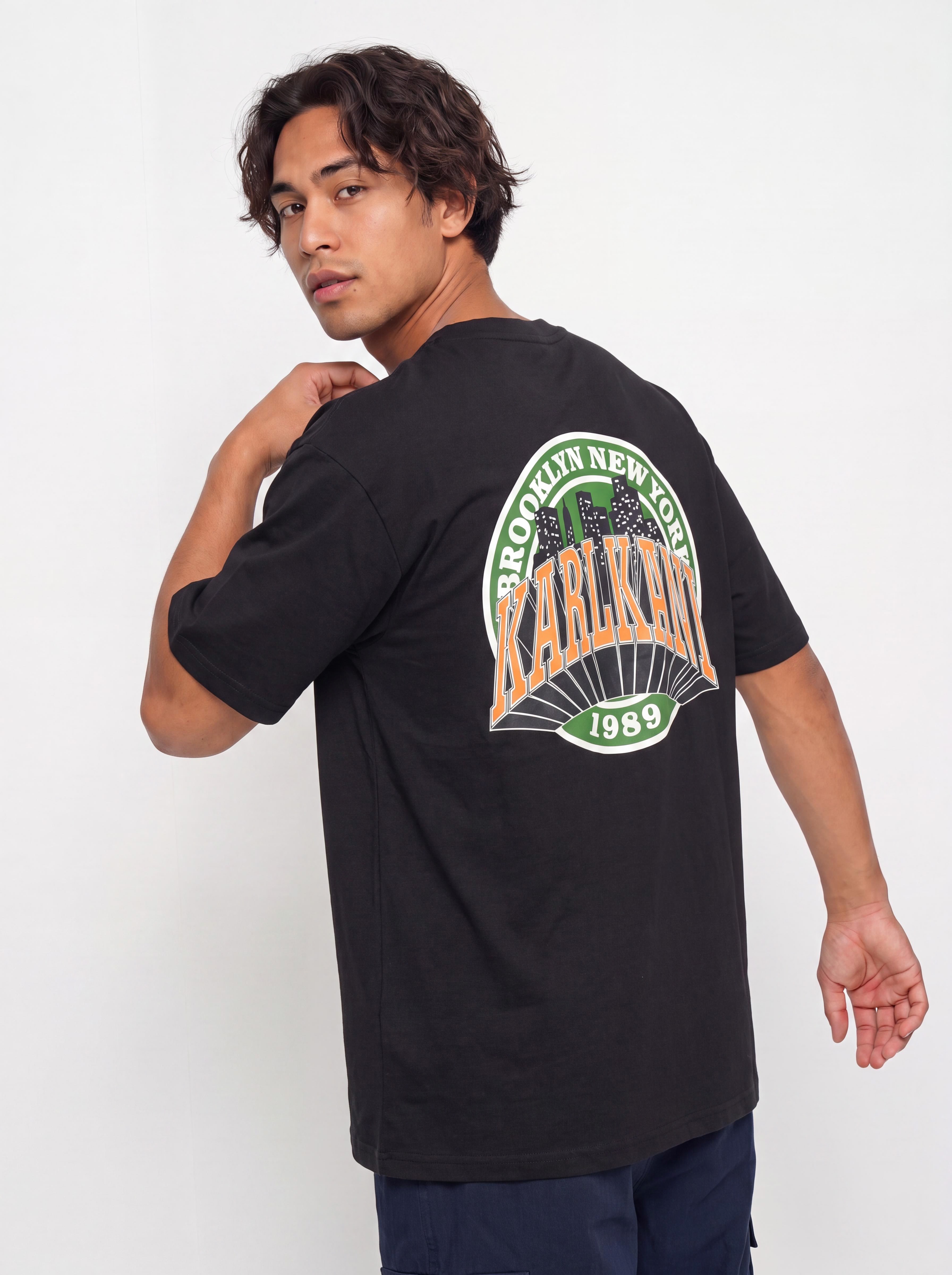 Karl Kani Signature Oversized Póló (black)