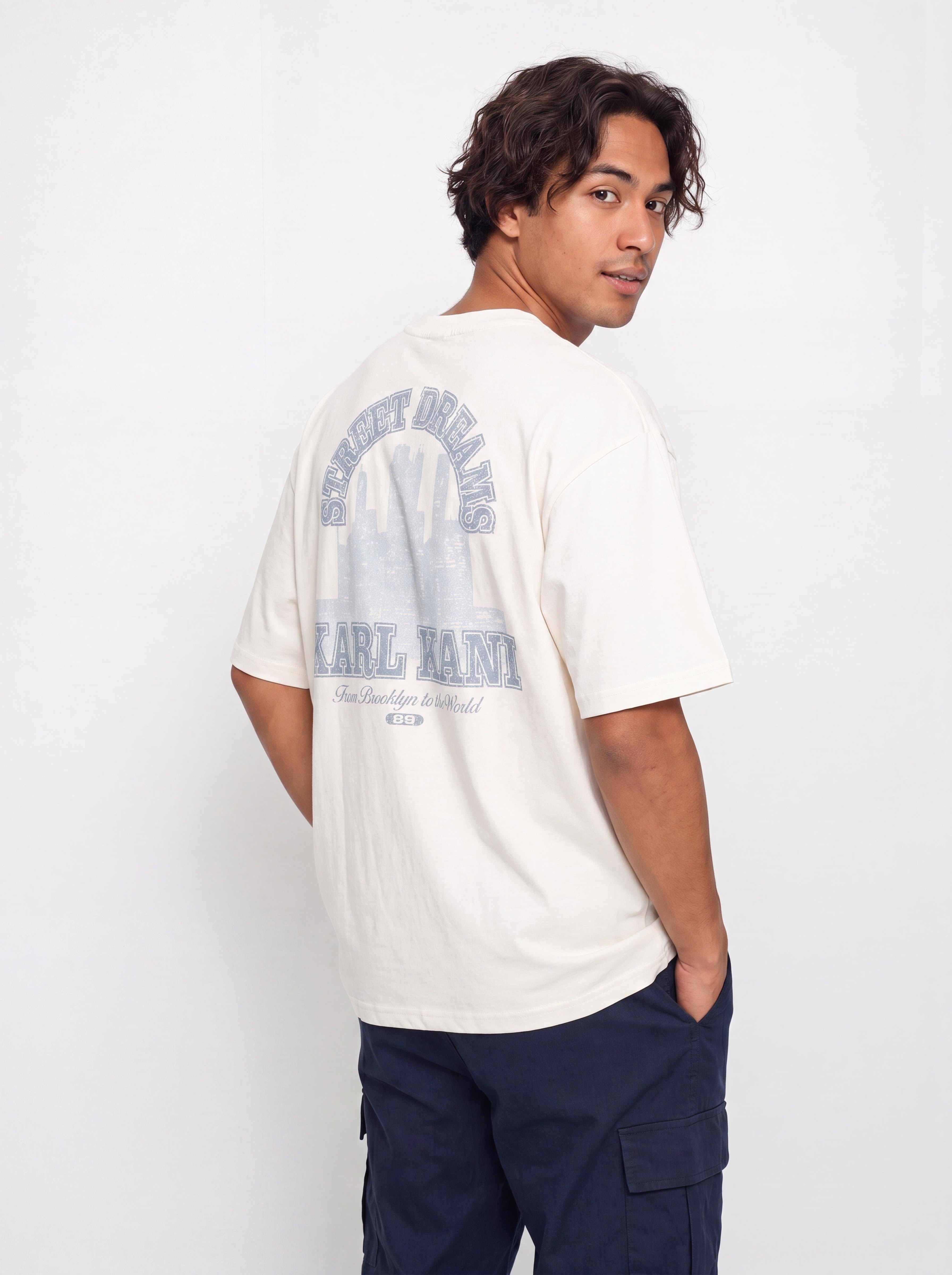 Póló Karl Kani Signature Oversized (white)