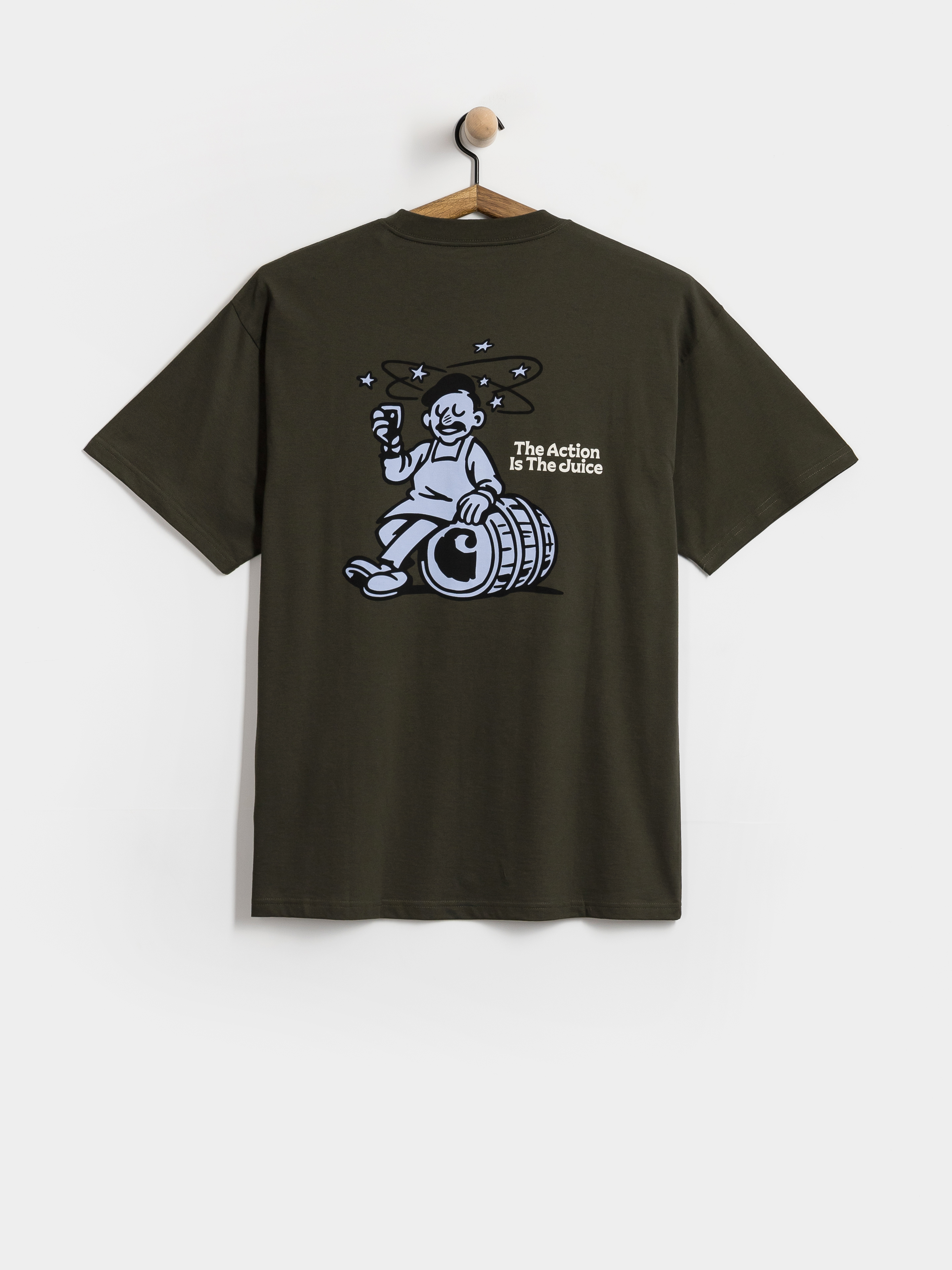 Carhartt WIP Grape Picker Pu00f3lu00f3 (cypress)