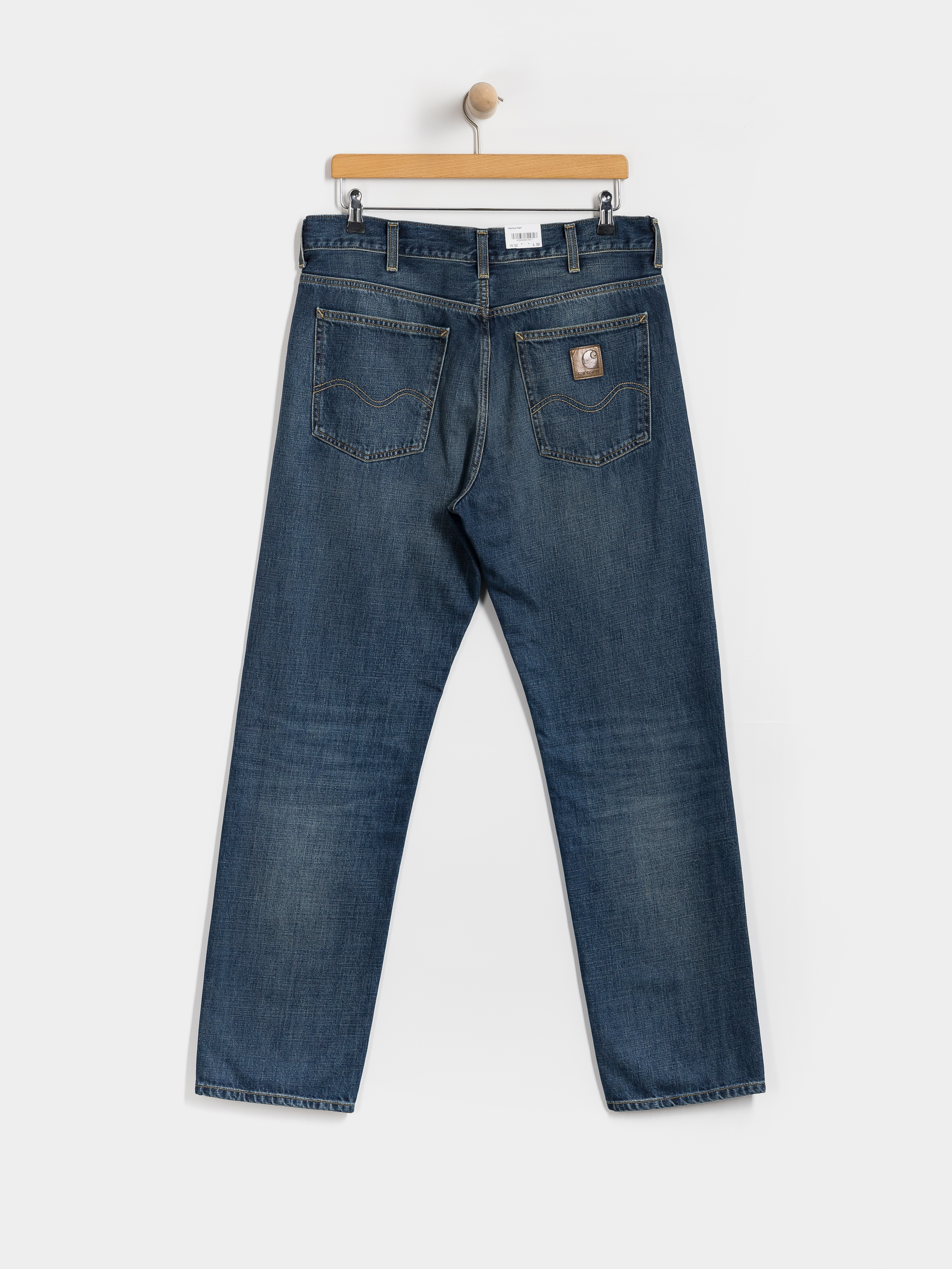 Carhartt WIP Marlow Kisnadrág (blue/dark used wash)