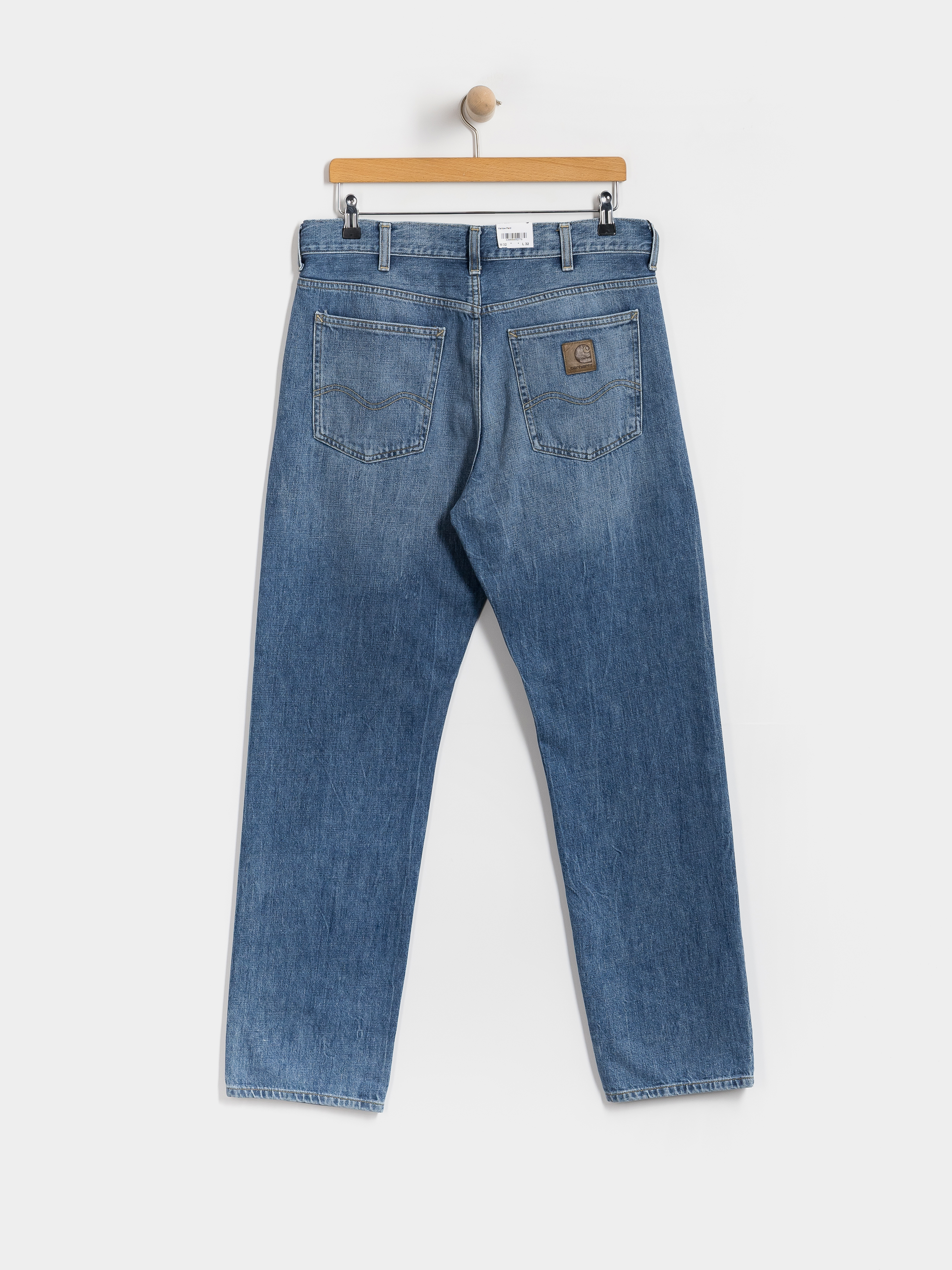 Carhartt WIP Marlow Kisnadrág (blue/marble used wash)