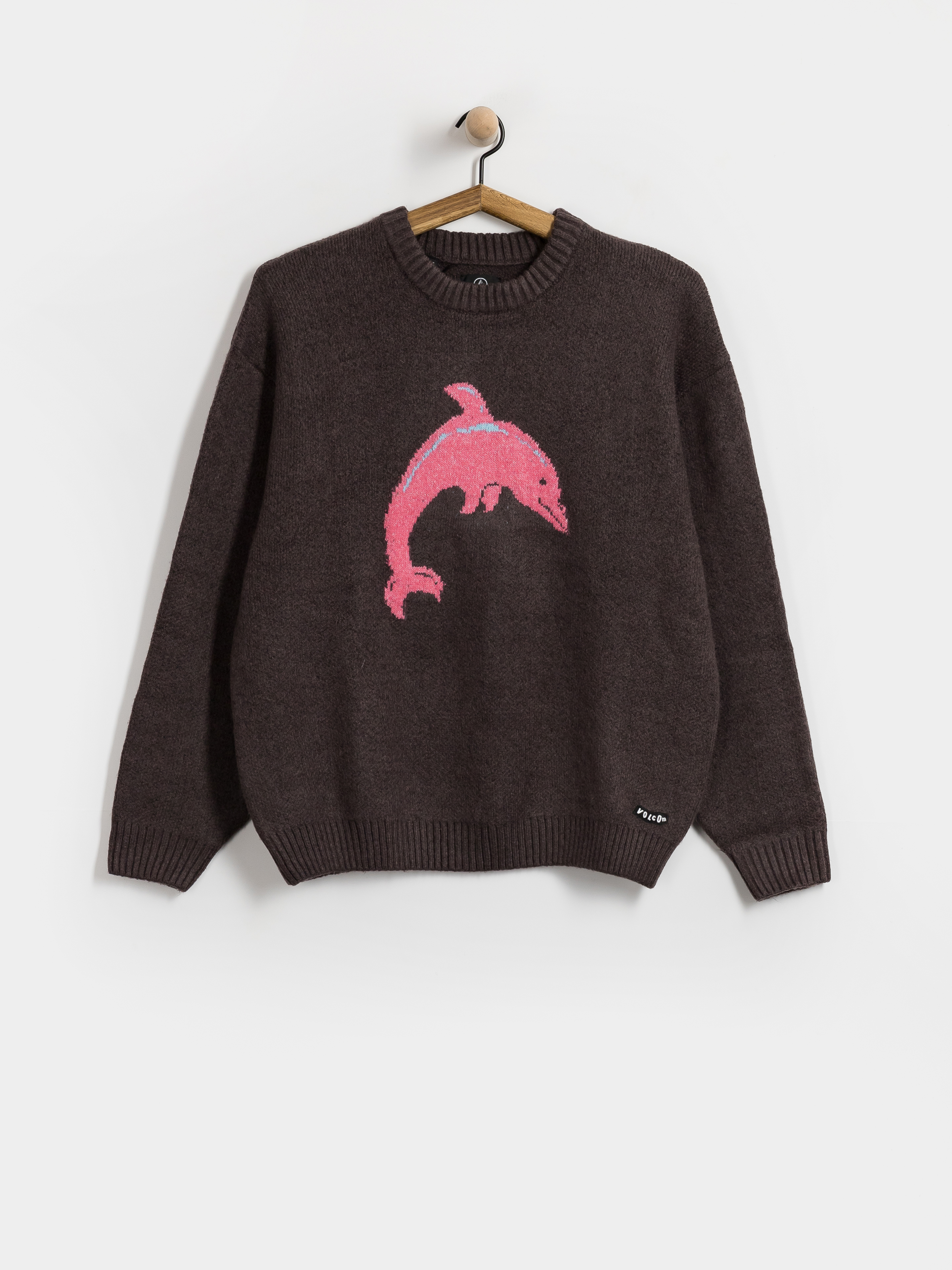 Volcom Fa Ozzy Dolphin Pulóver (raisin)