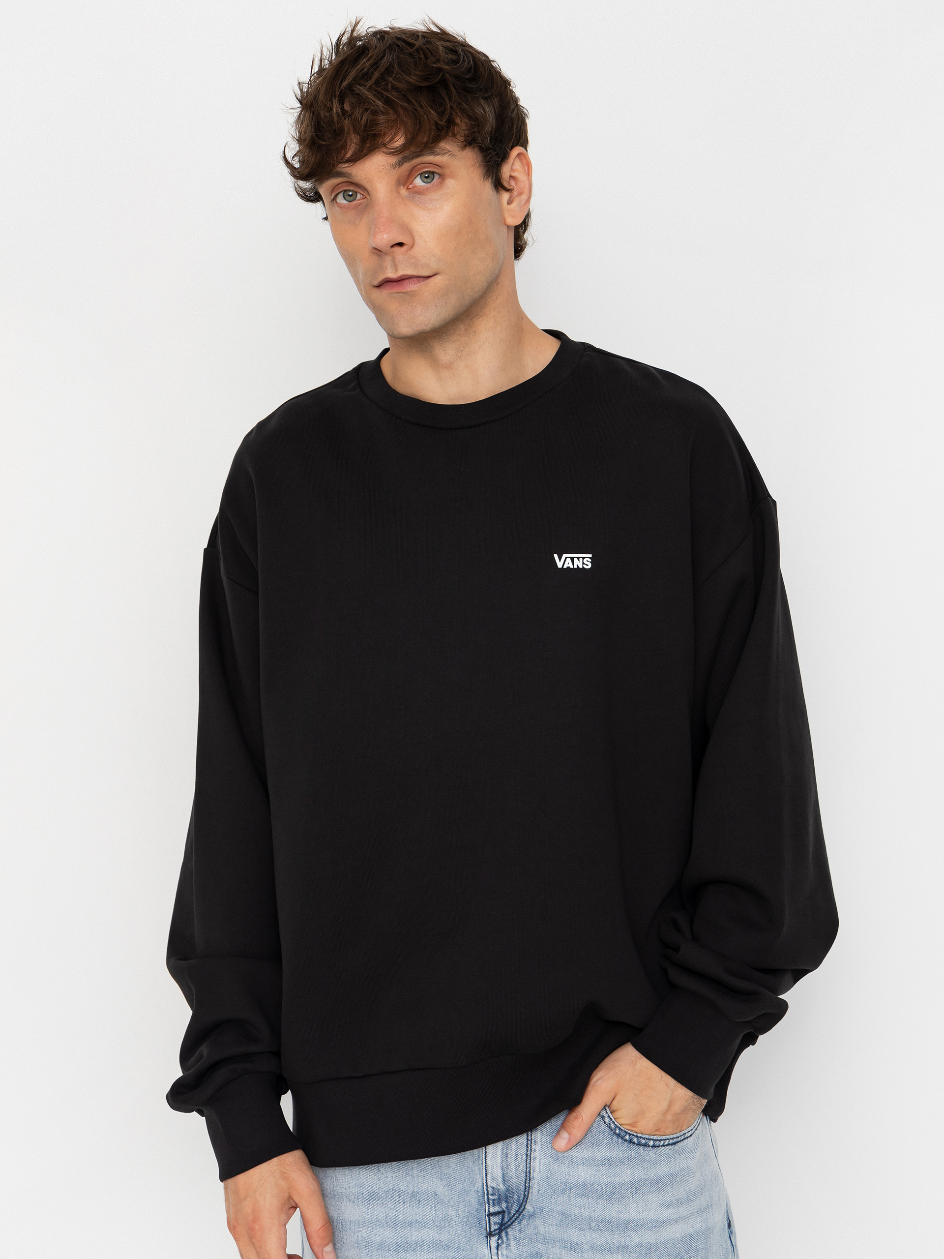 Pulóver Vans Left Chest (black)