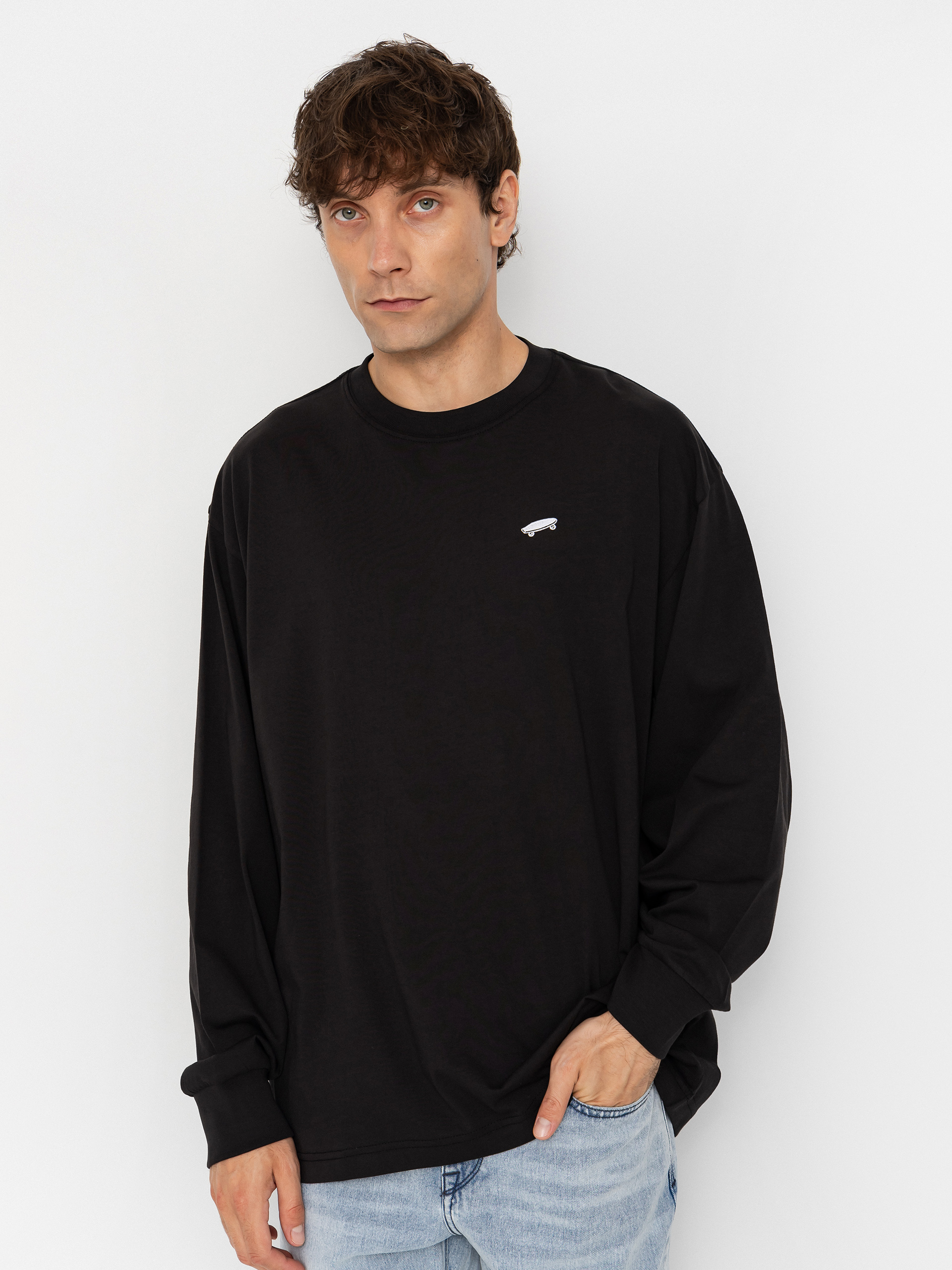 Vans Salton Loose Hosszú ujjú felső (black)