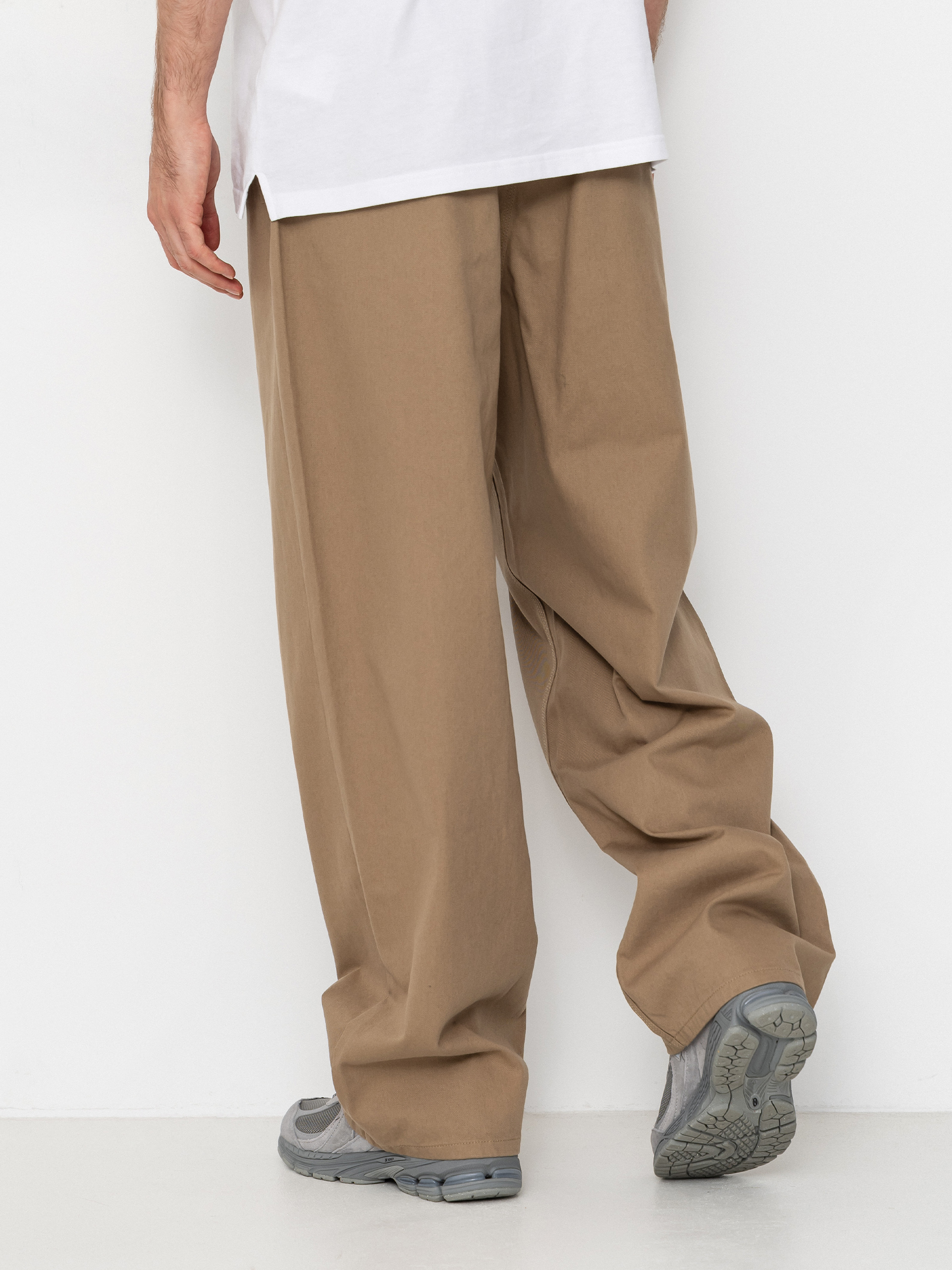 Volcom Baggos Pleat Kisnadrág (khaki)