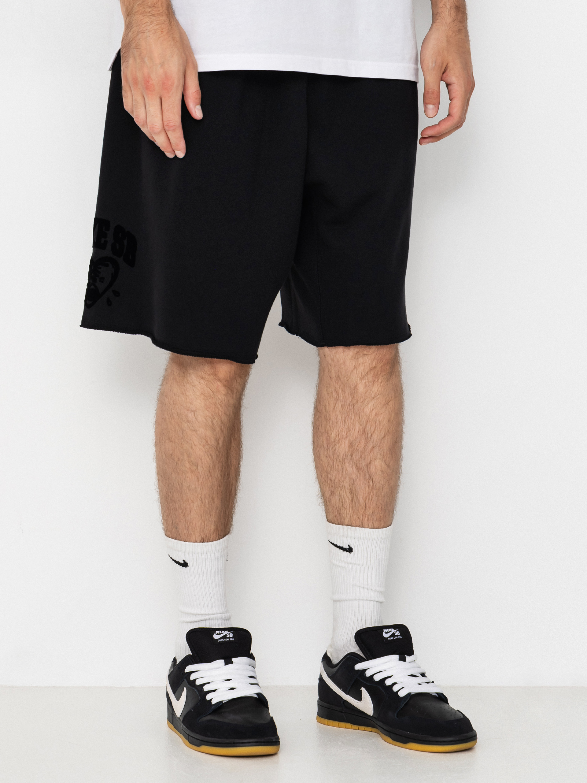 Nike SB Gfx Flc Rövidnadrág (black/white)