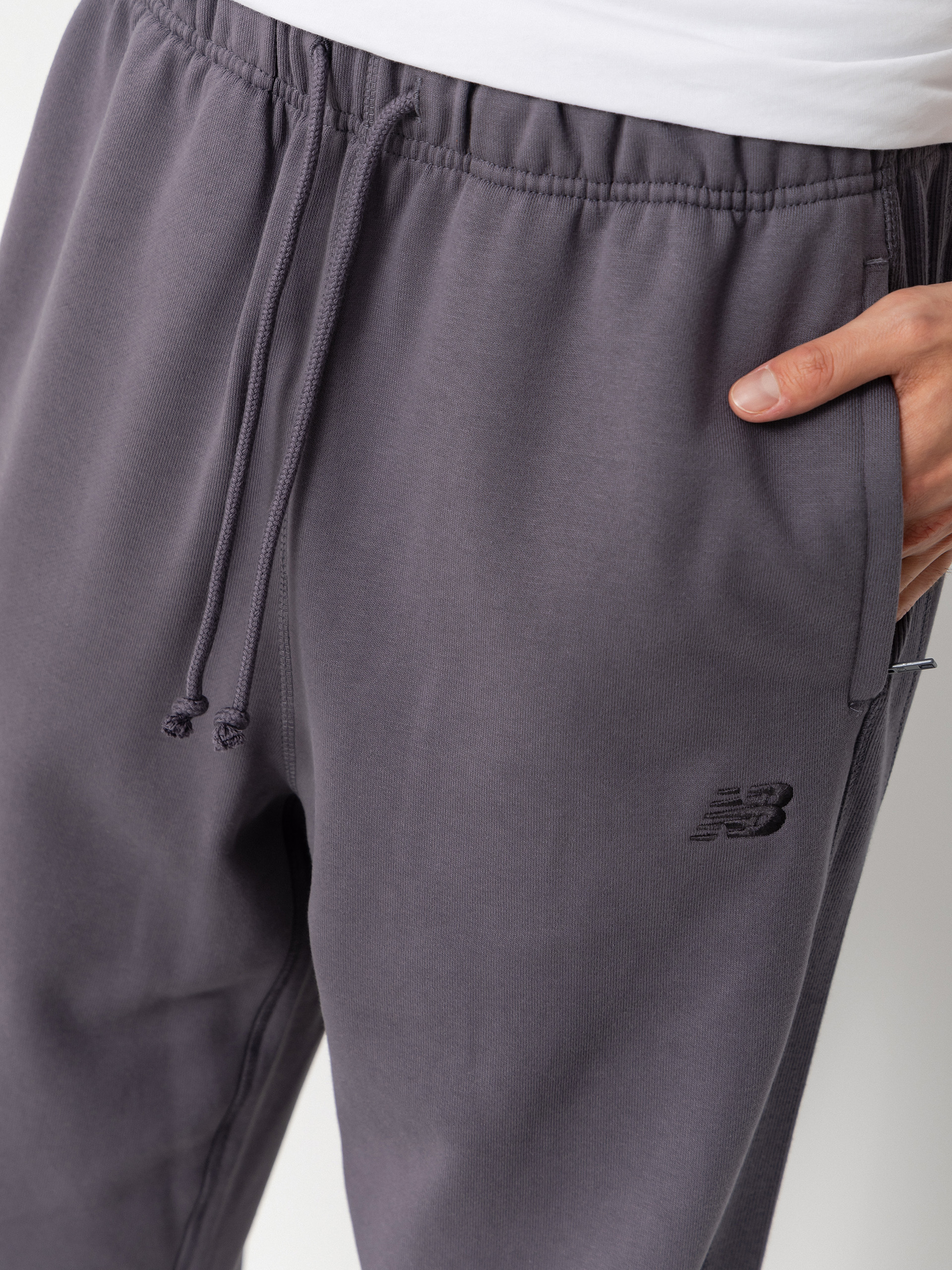 New Balance Athletics French Terry Jogger Kisnadrág (neptune grey)