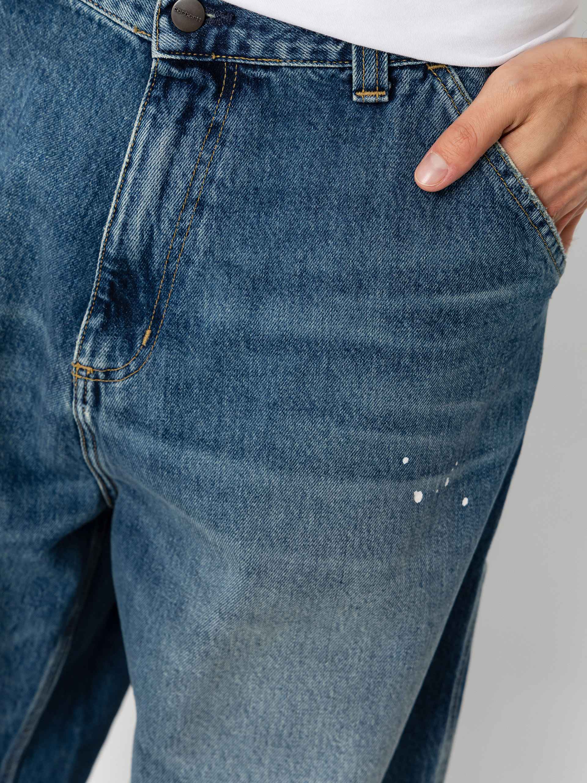 Carhartt WIP OG Single Knee Kisnadrág (blue)