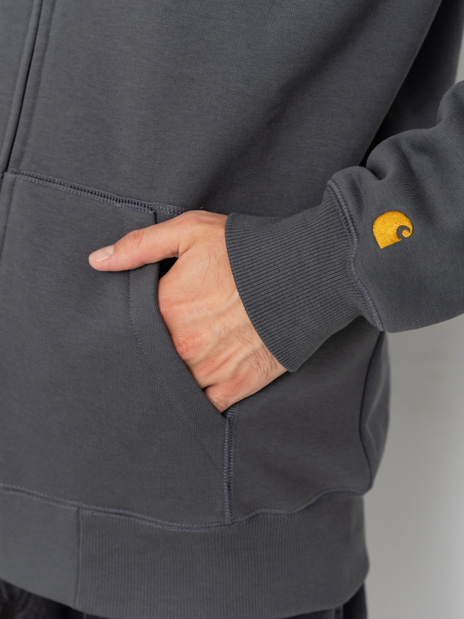 Carhartt WIP Chase ZHD Kapucnis pulóver (styx/gold)