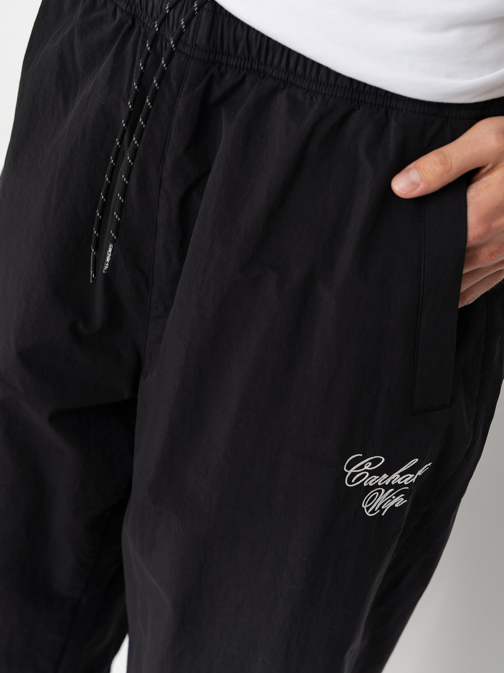 Carhartt WIP Travon Kisnadrág (black/wax)
