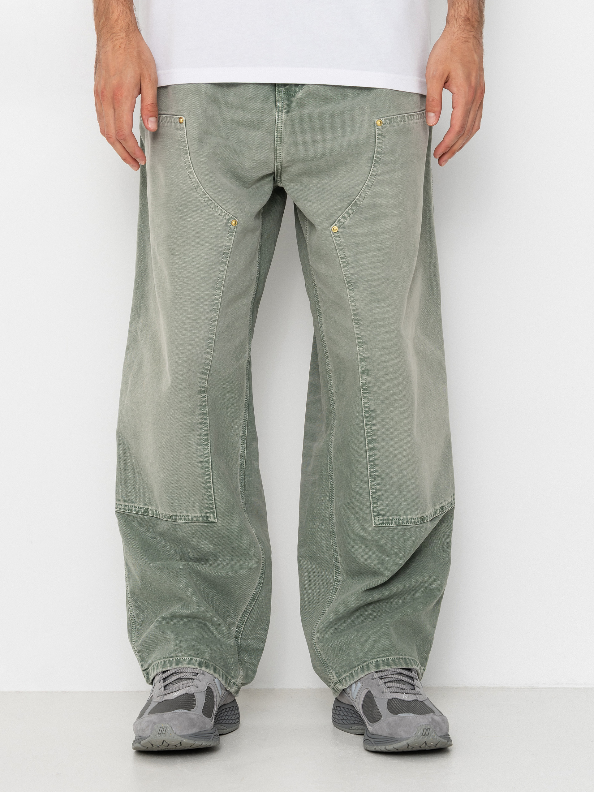 Carhartt WIP OG Double Knee Kisnadrág (shady green)