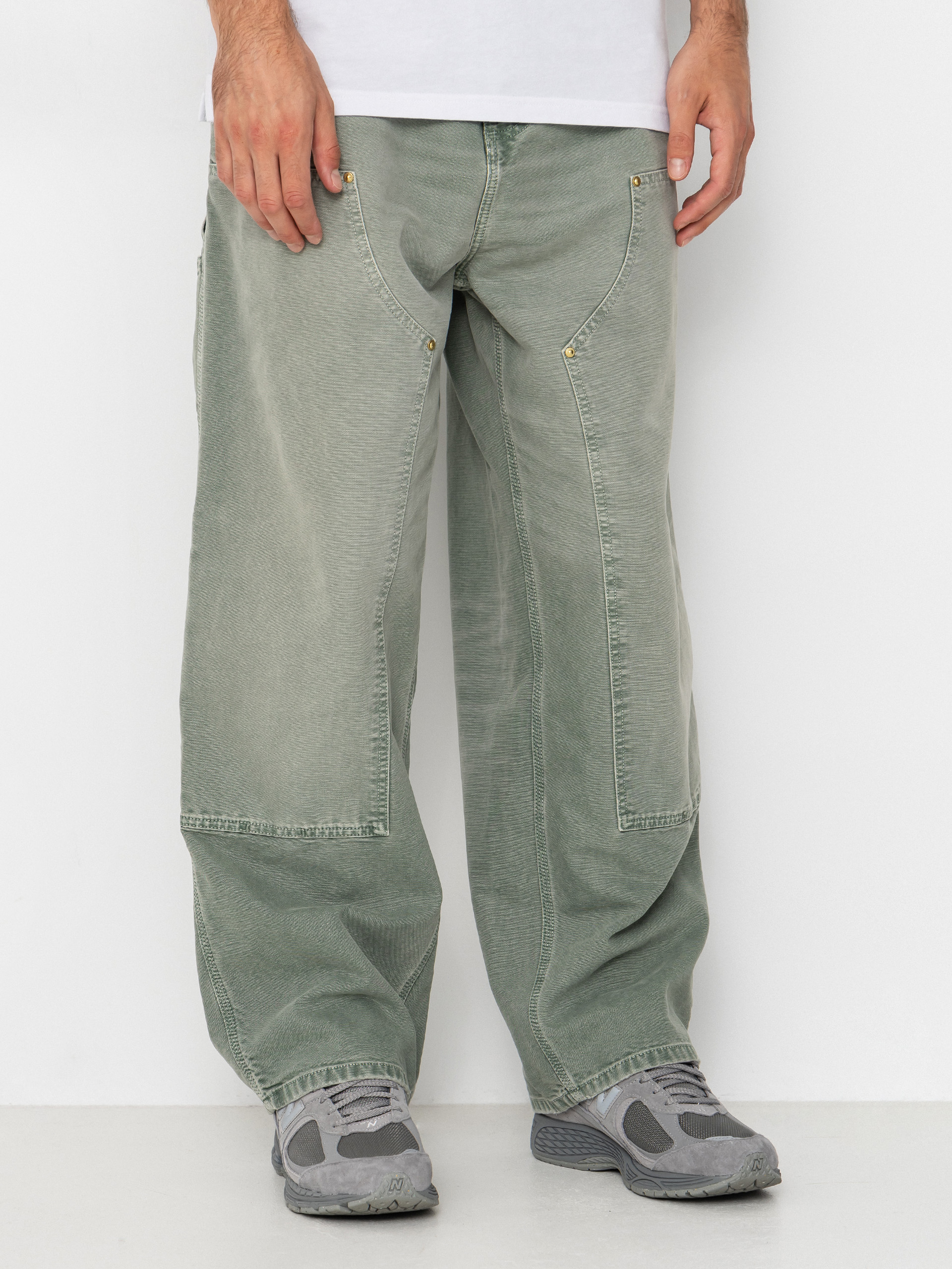 Carhartt WIP OG Double Knee Kisnadrág (shady green)