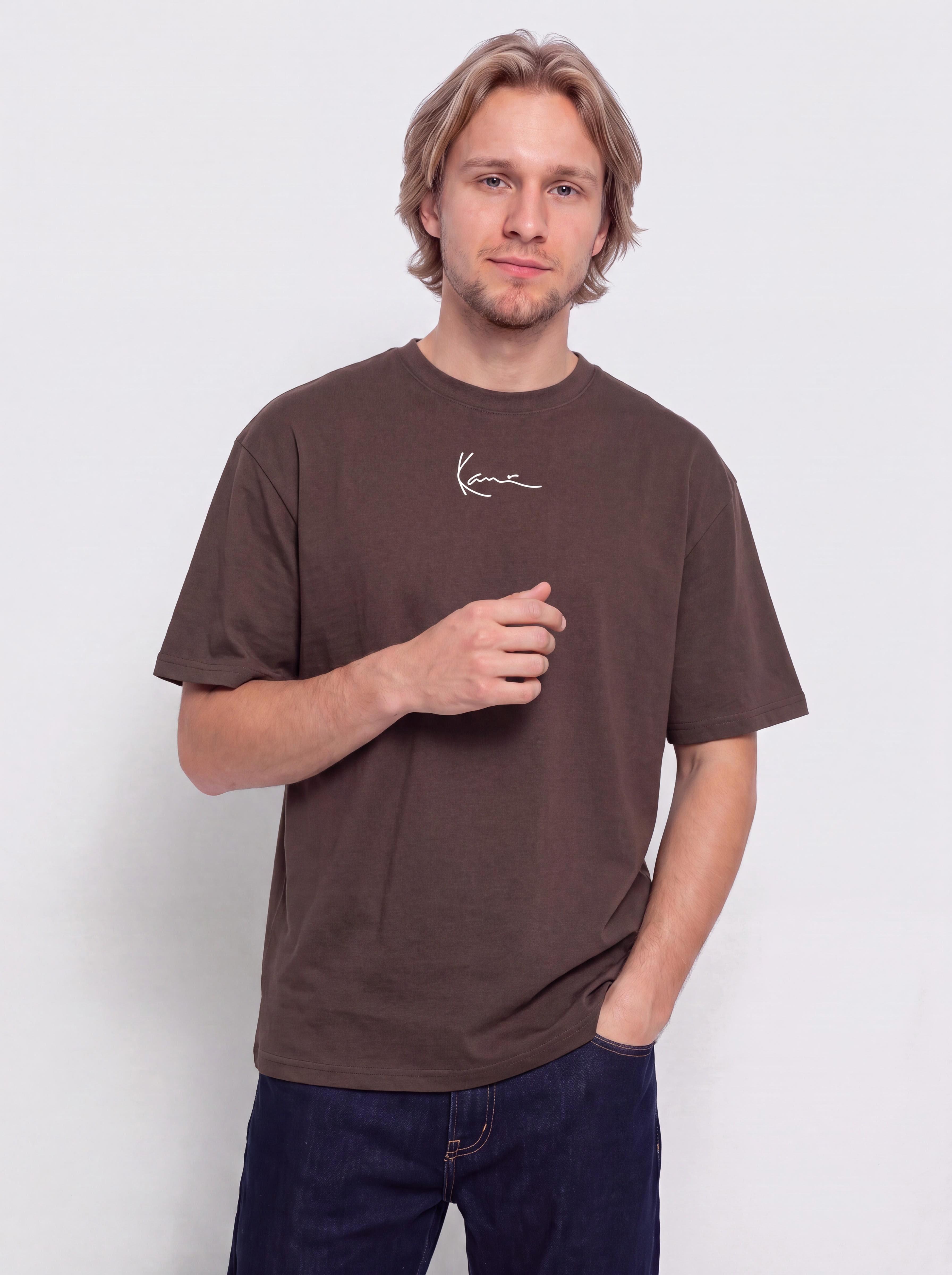 Karl Kani Small Signature Essential Póló (brown)