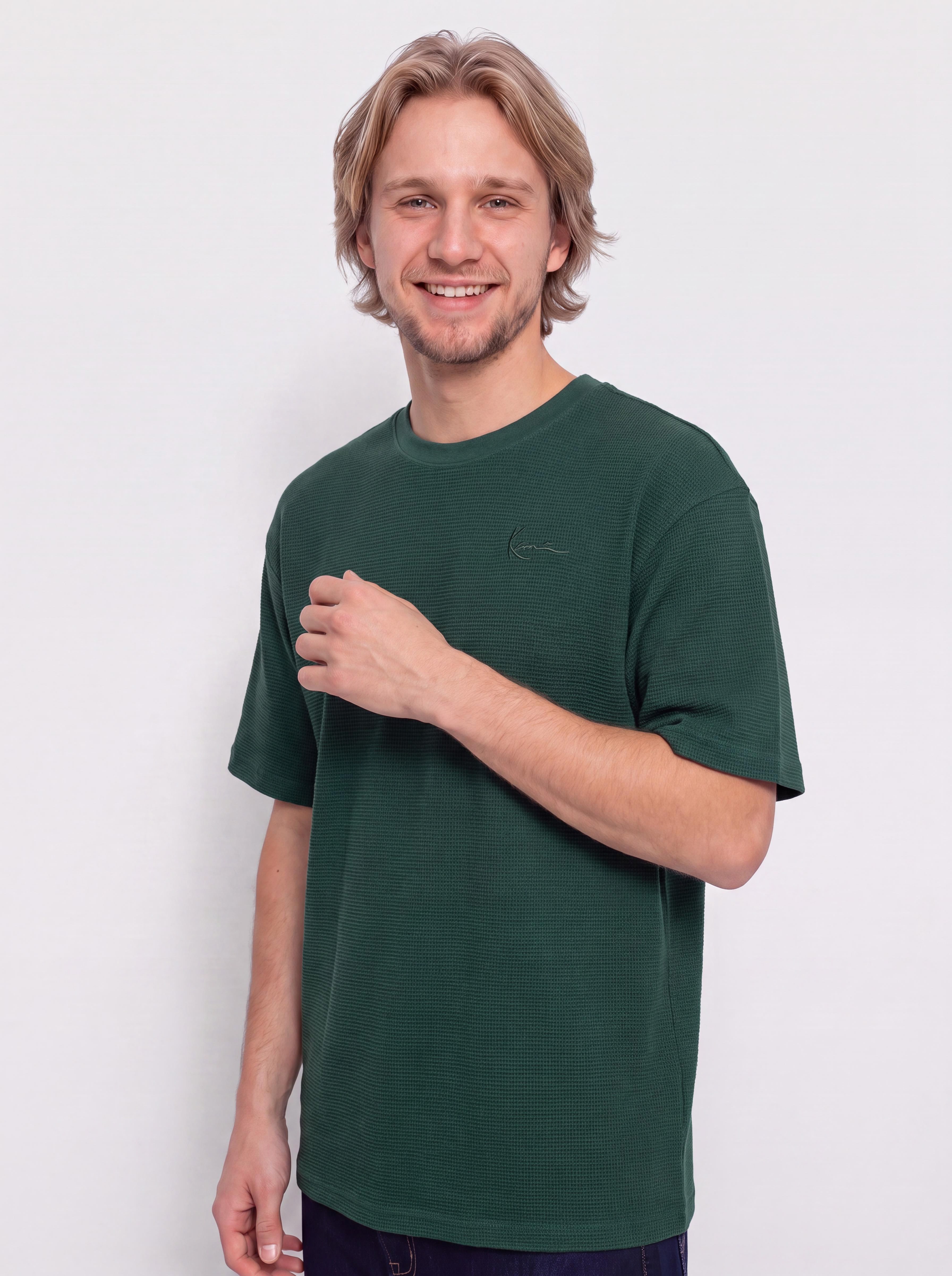 Karl Kani Signature Waffle Póló (green)