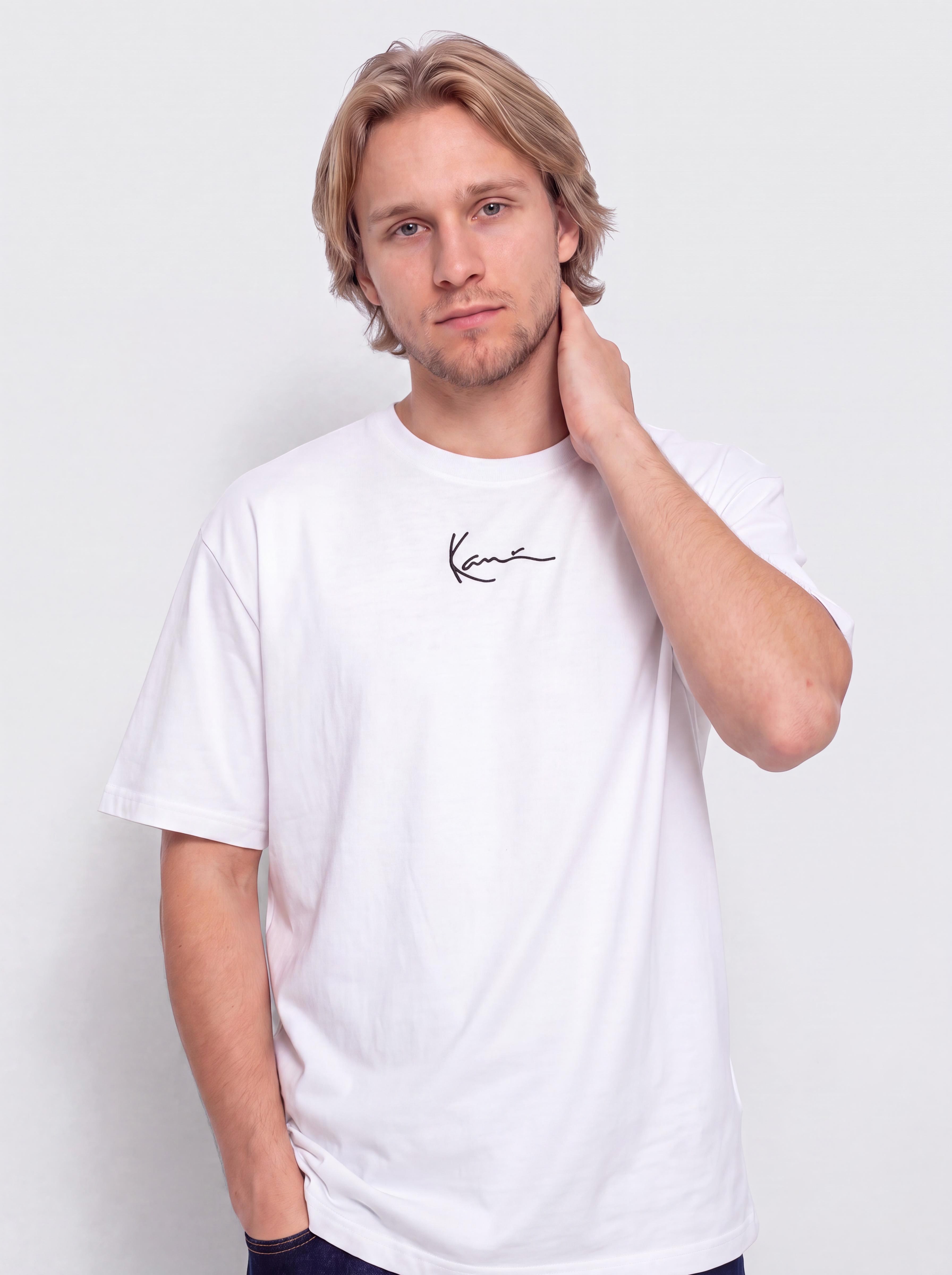 Karl Kani Signature Pu00f3lu00f3 (white)