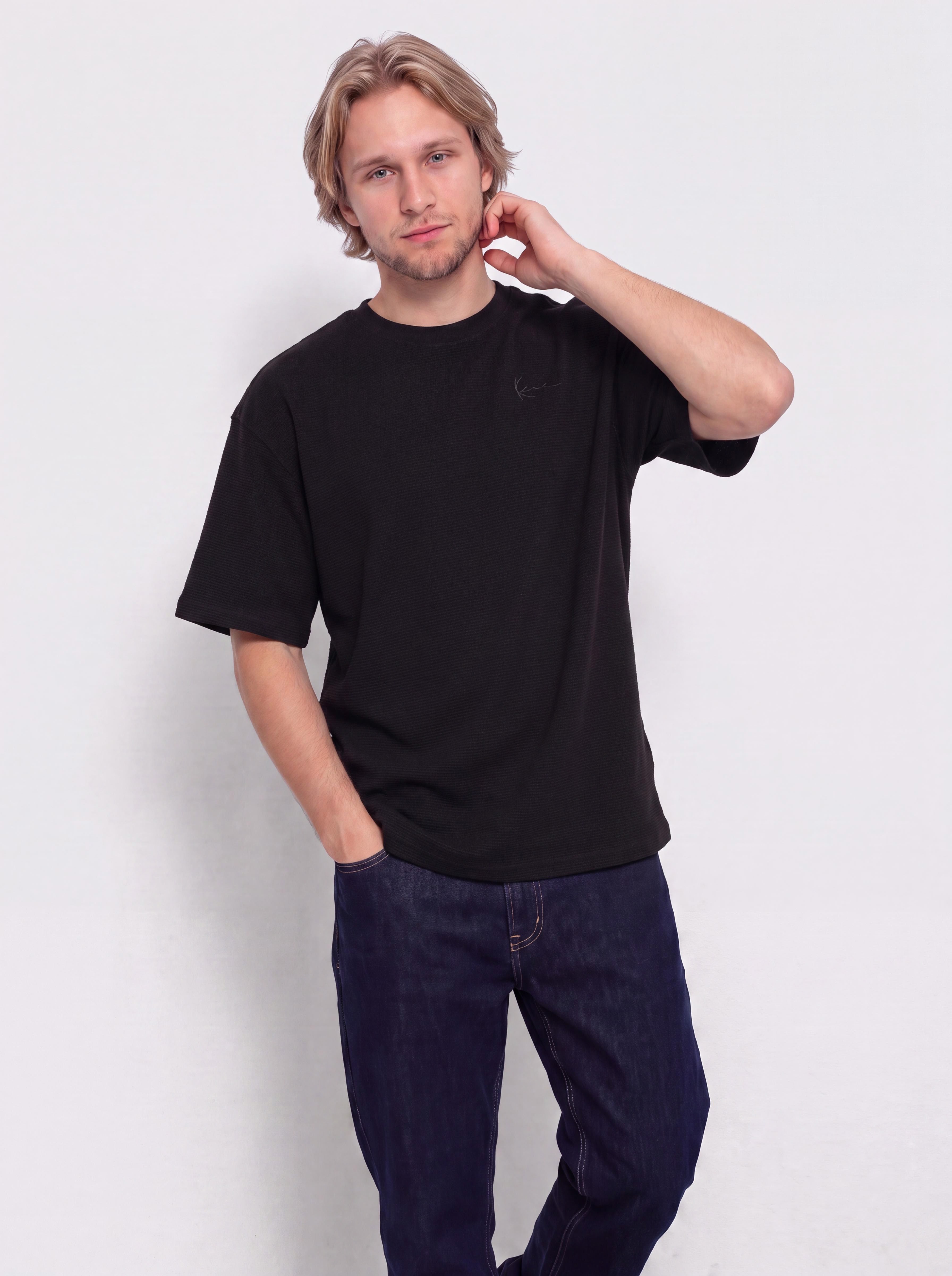 Karl Kani Signature Waffle Póló (black)