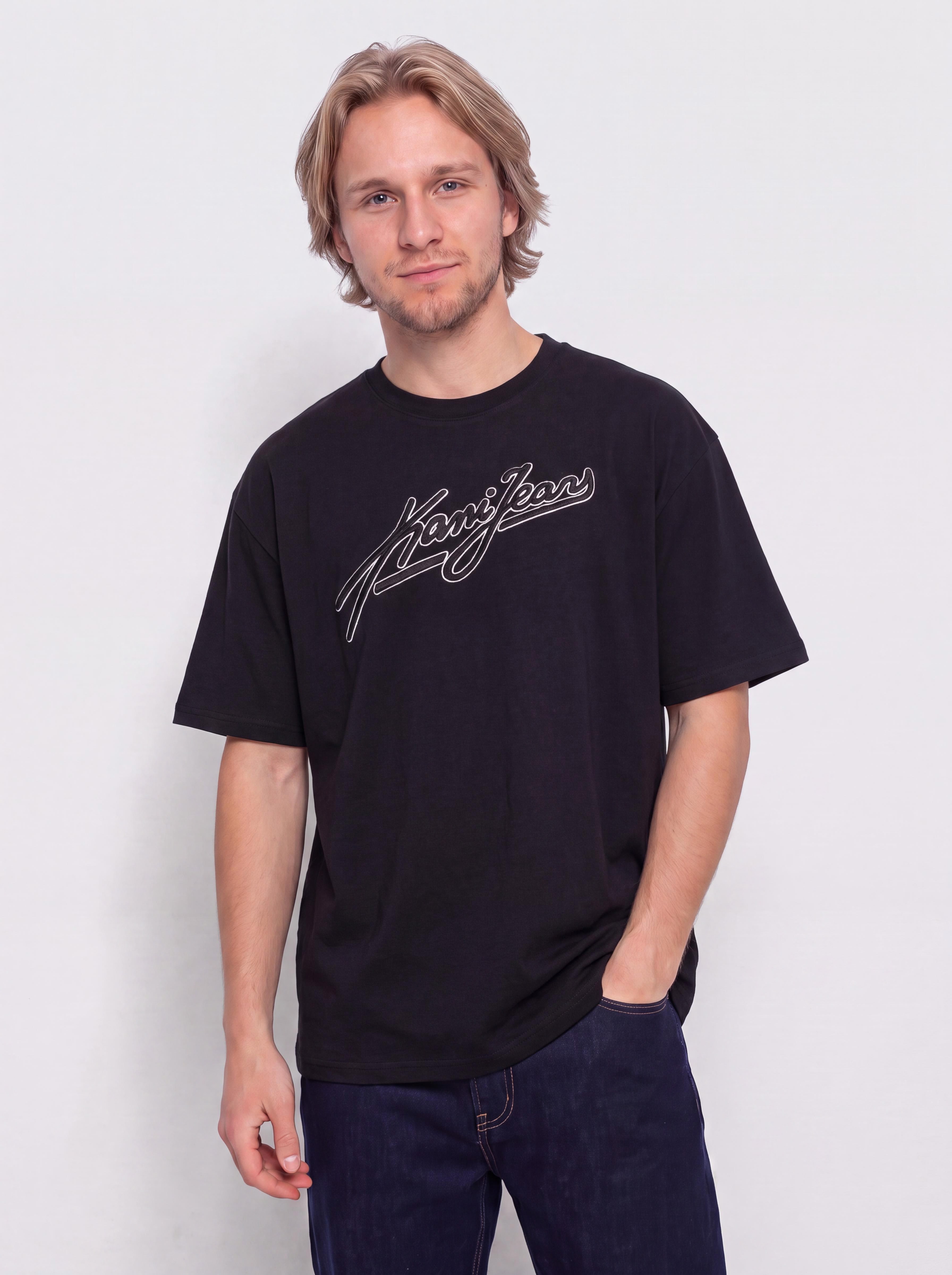 Karl Kani Jeans Oversized Póló (black)