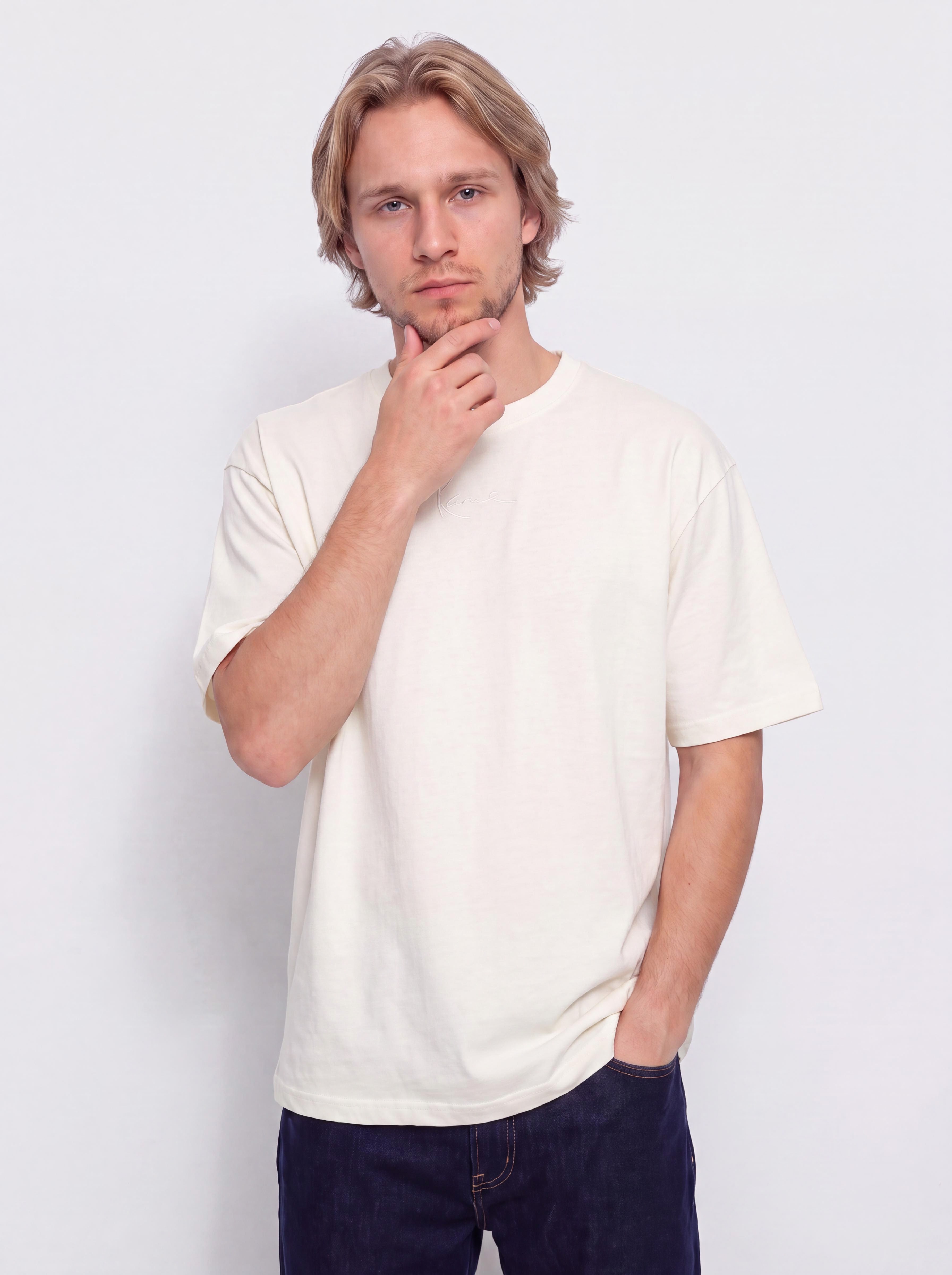 Karl Kani Small Signature Essential Póló (off white)