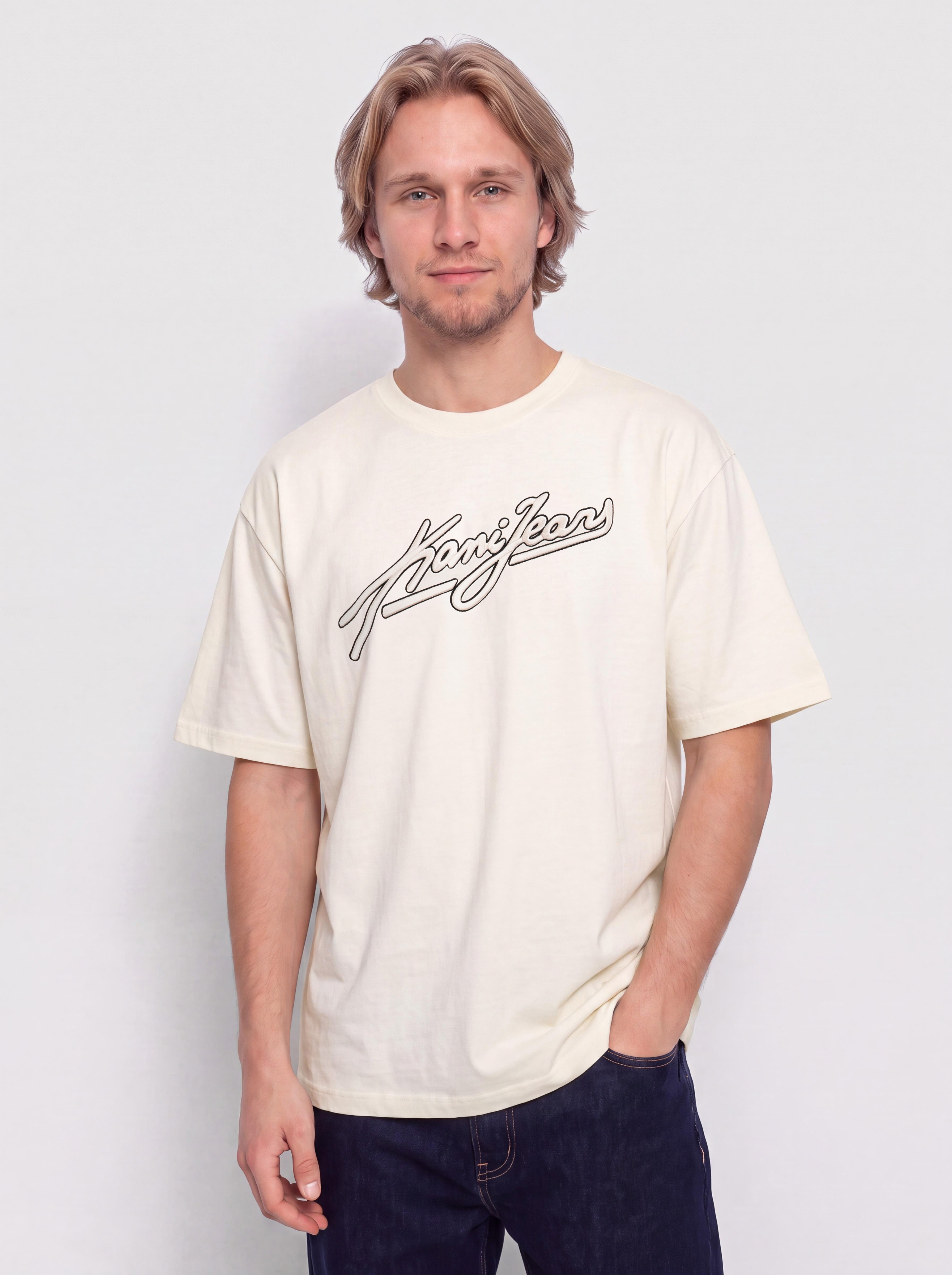 Karl Kani Jeans Oversized Póló (white)