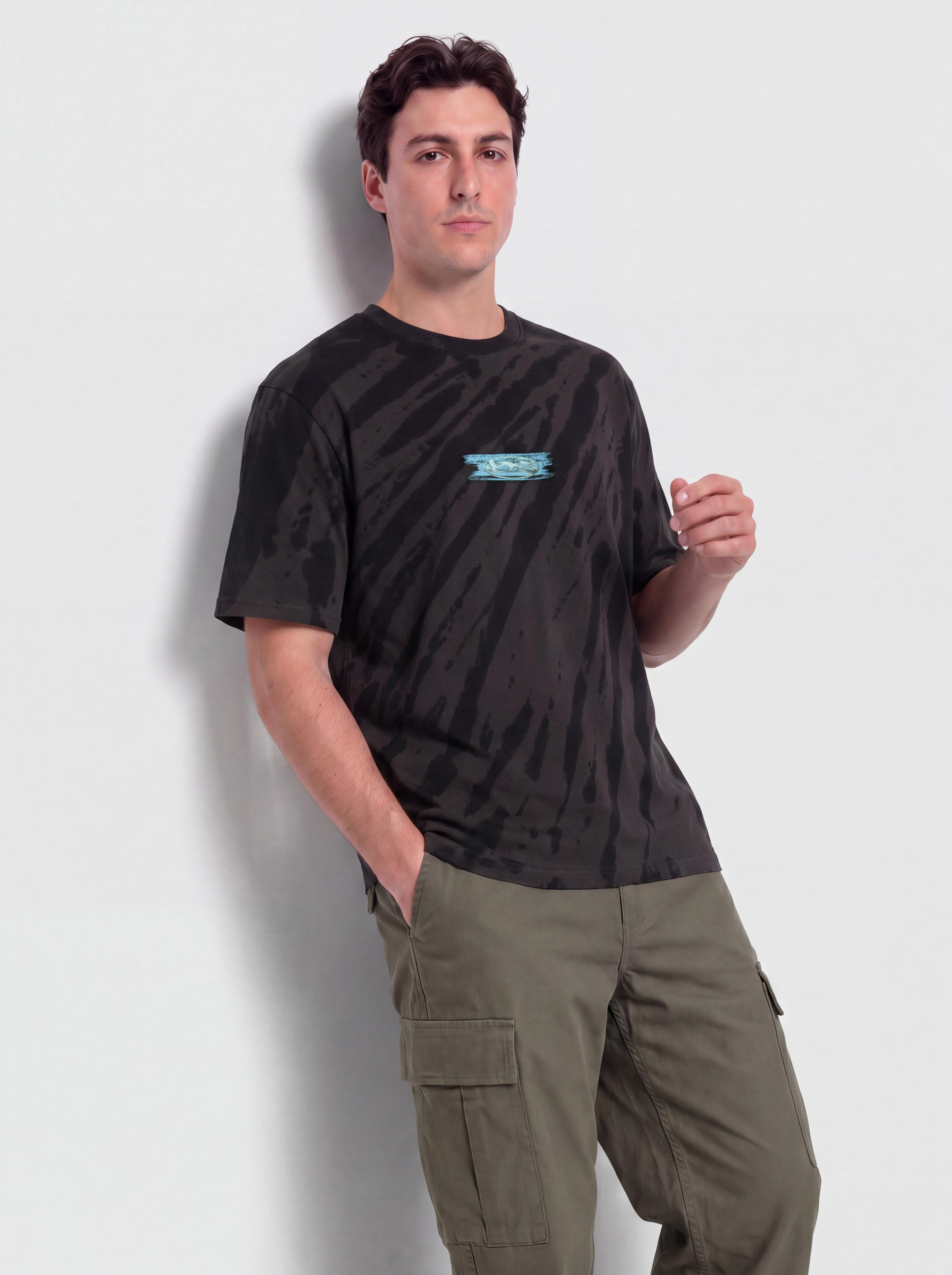 Yardsale Tiedye Cool Waters Pu00f3lu00f3 (black)
