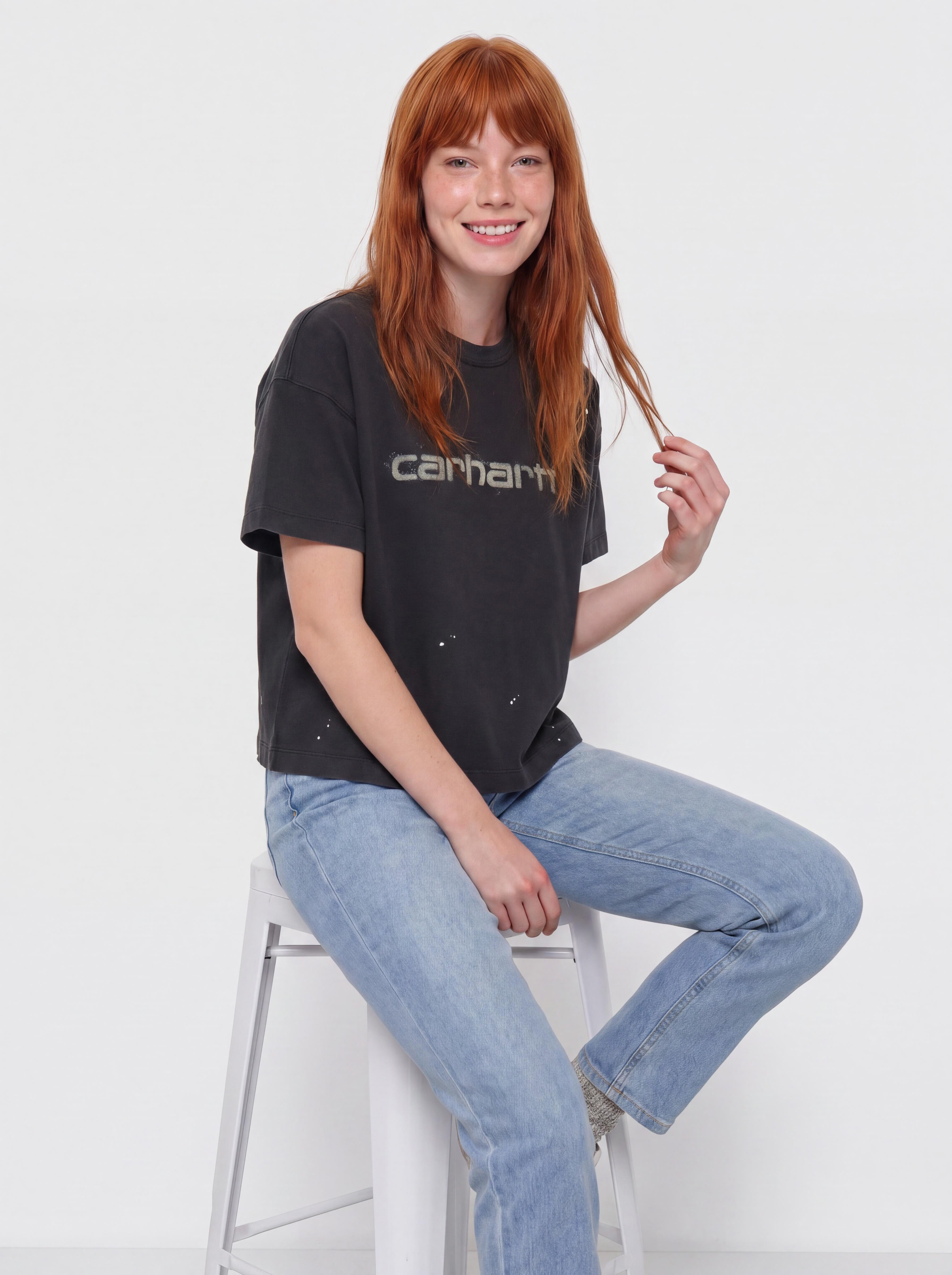 Póló Carhartt WIP Painter Wmn (black)