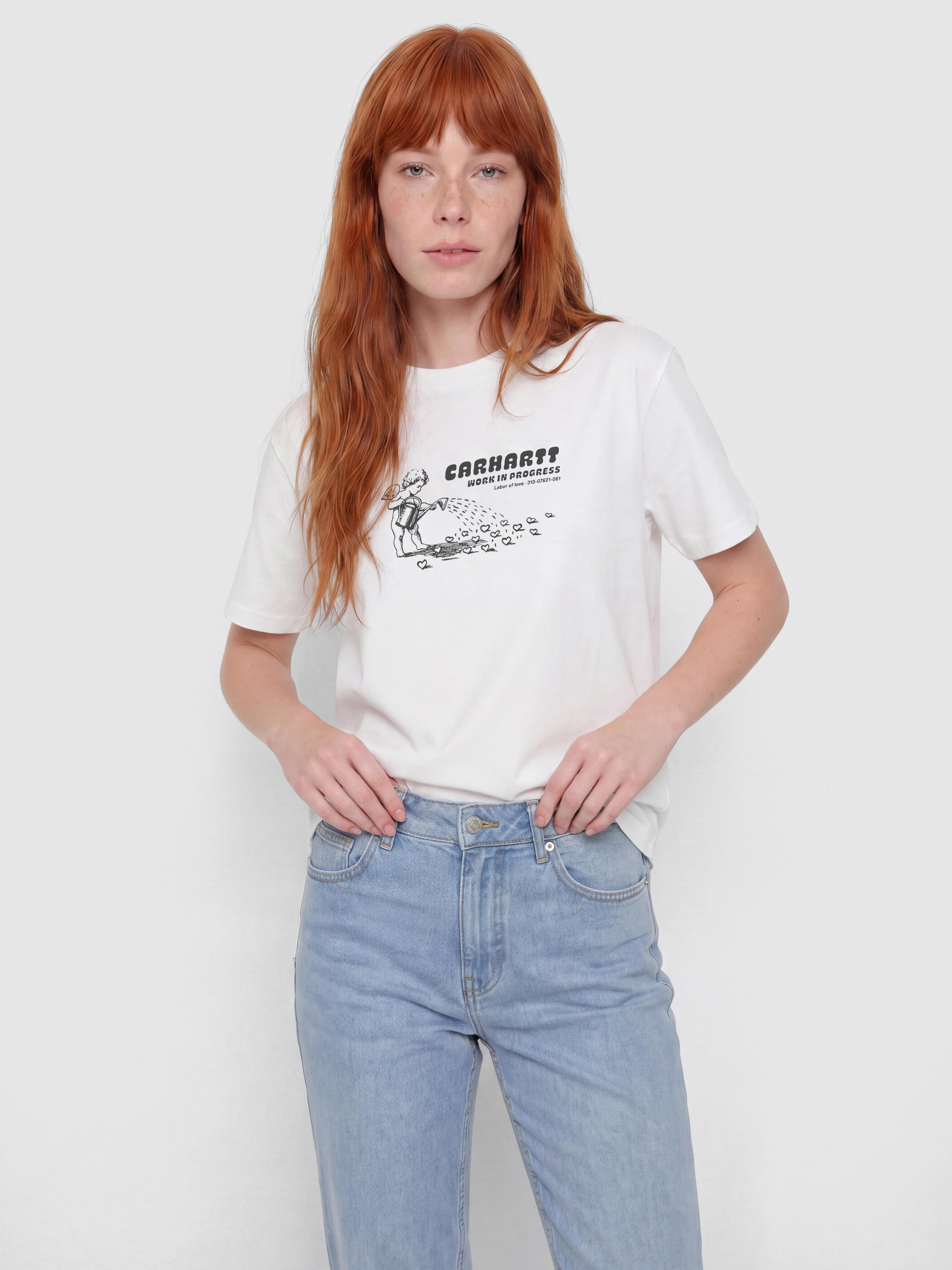 Póló Carhartt WIP Bumper Sticker Wmn