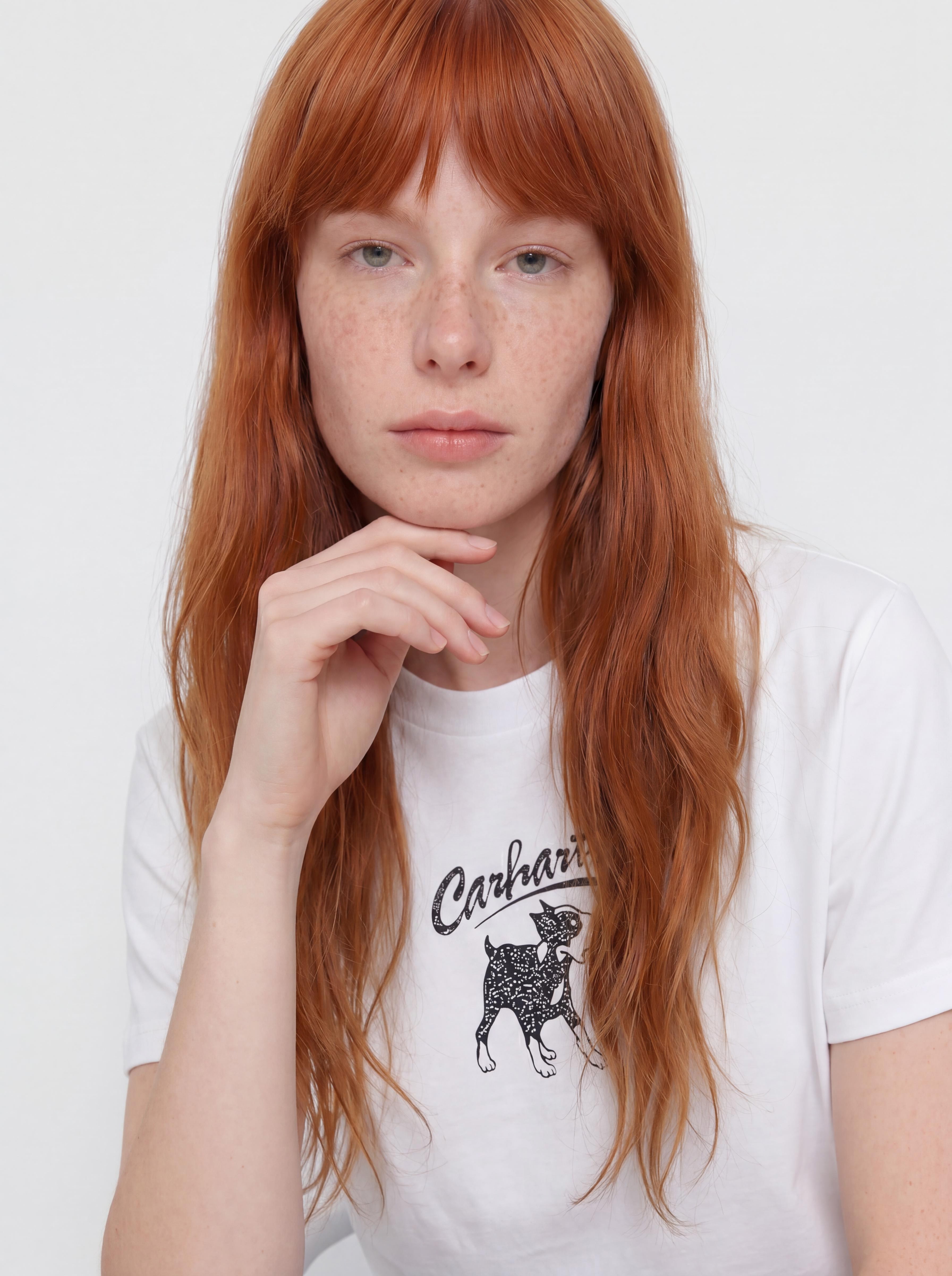 Póló Carhartt WIP Pup Wmn (white)