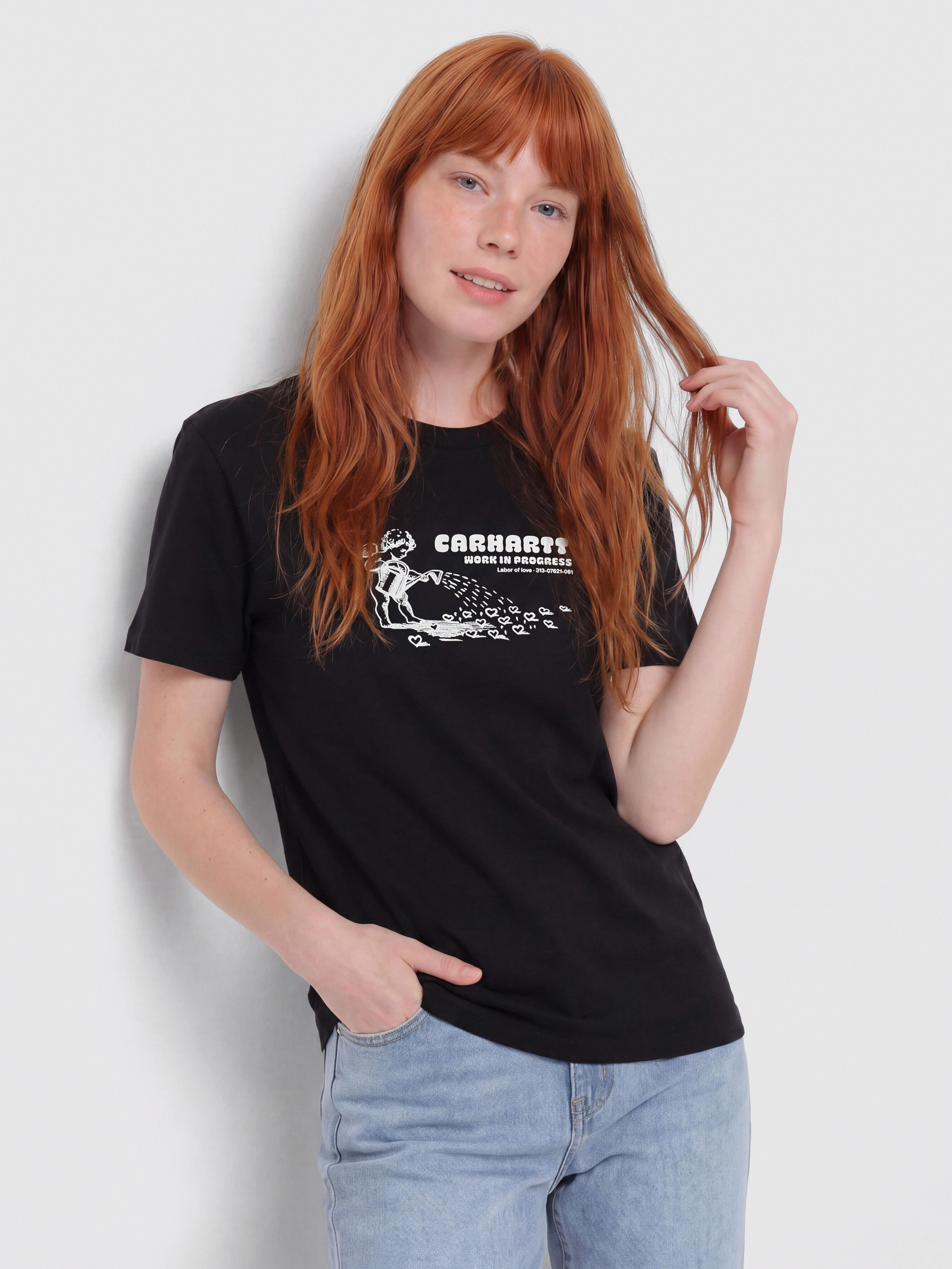 Póló Carhartt WIP Bumper Sticker Wmn
