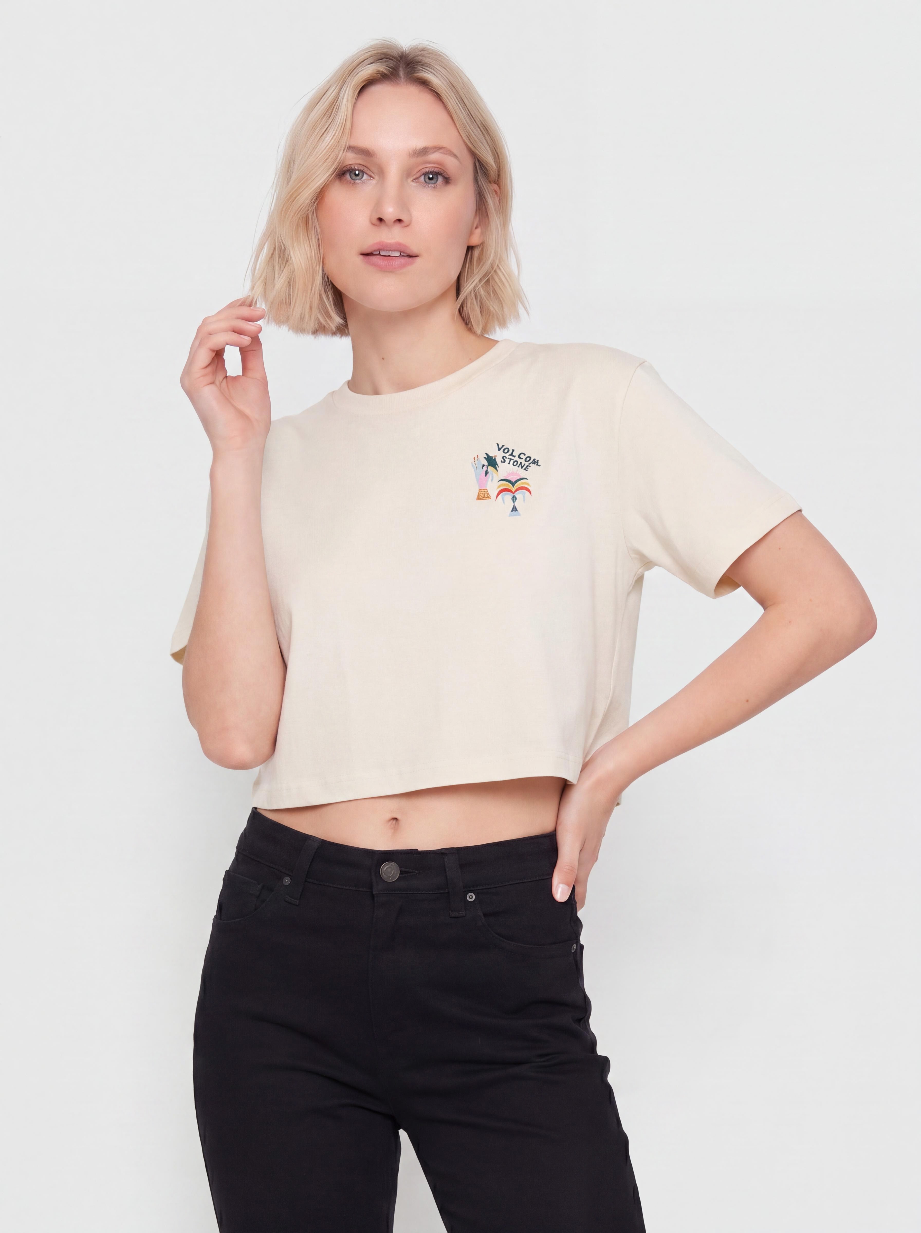 Volcom Fa Bruno Lucas Wmn Póló (vintage white)