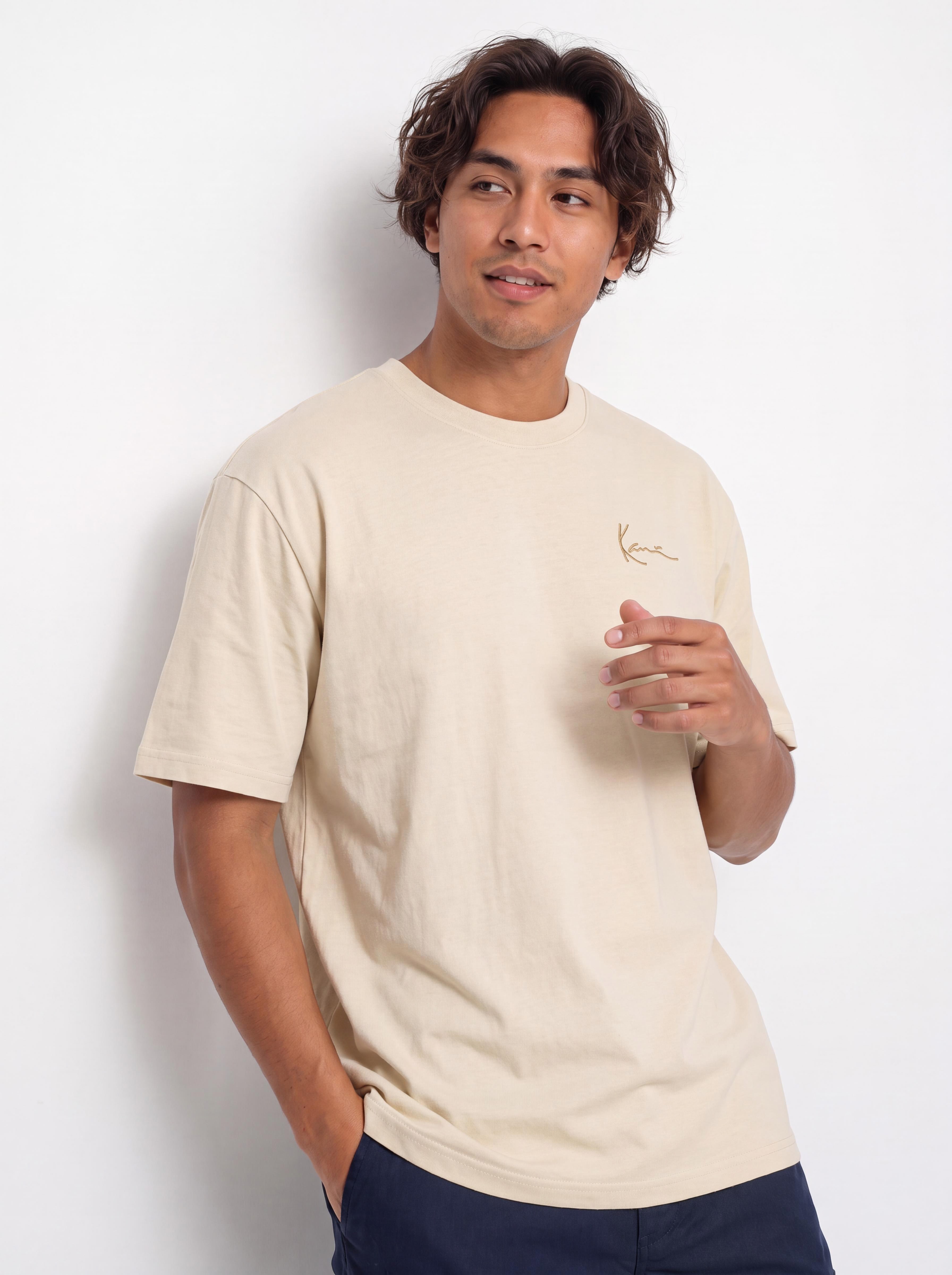 Karl Kani Slogan Boxy Póló (beige)