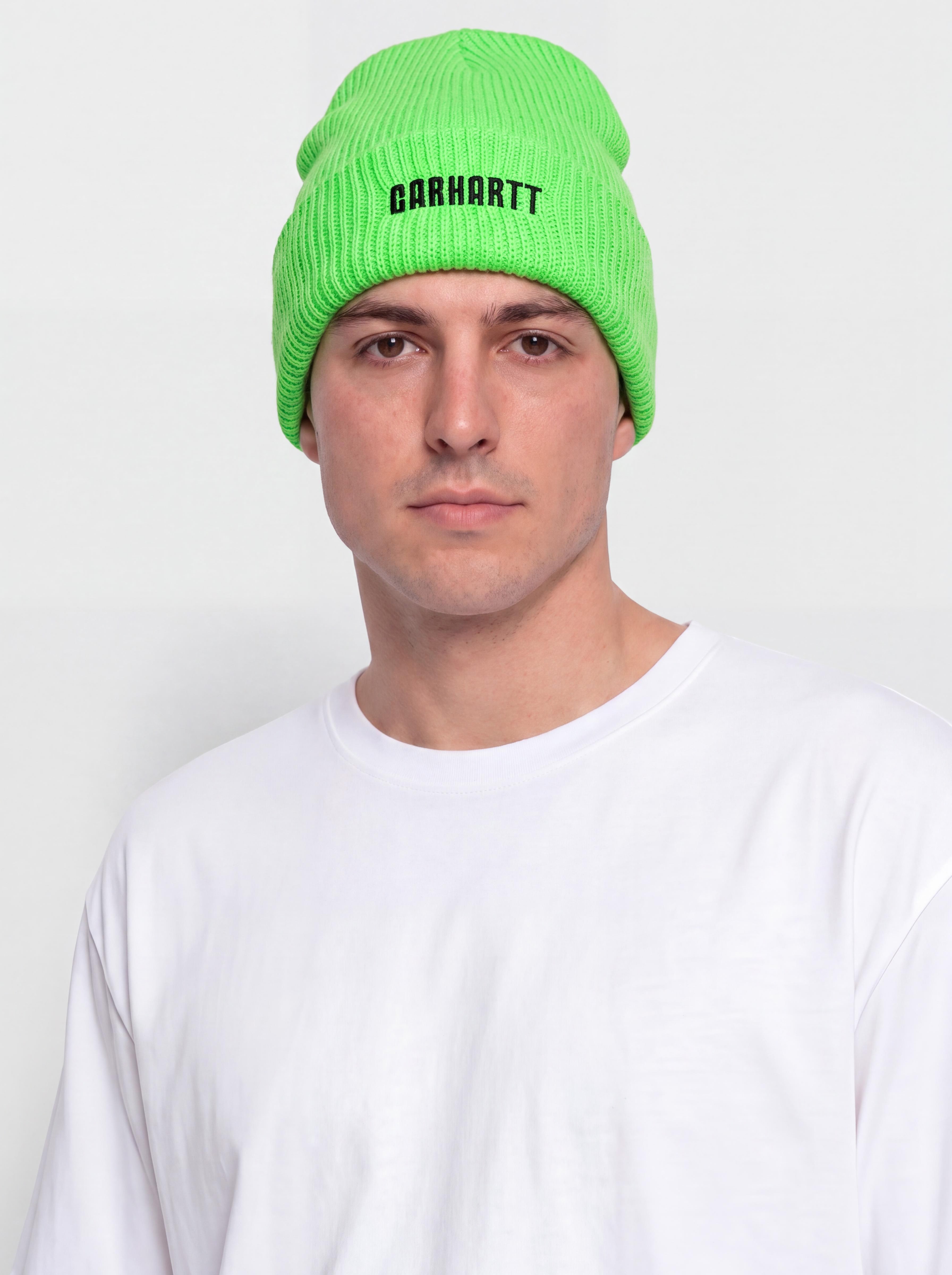 Sapka Carhartt WIP Industry (lumo green/black)
