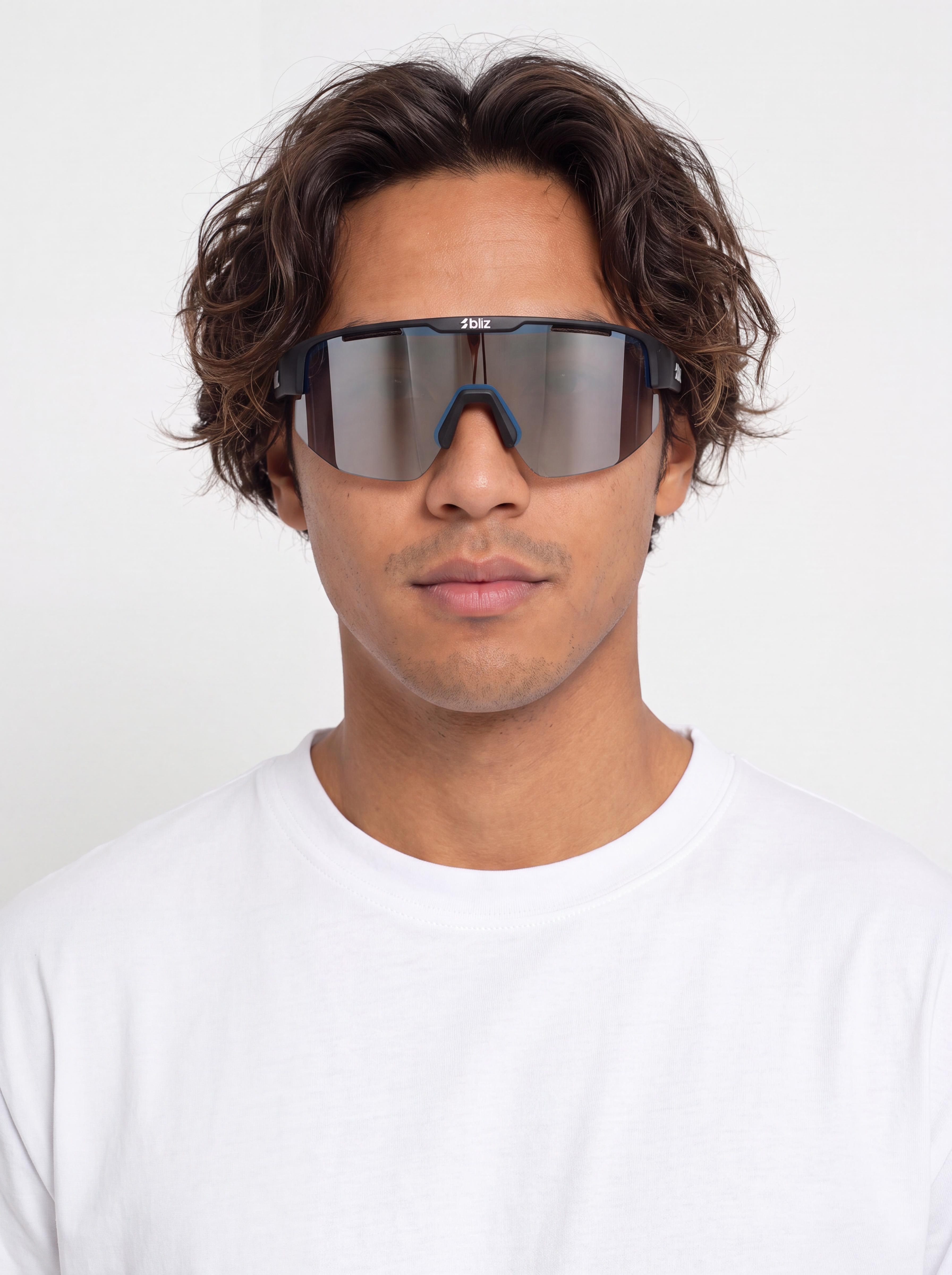 Bliz Matrix Napszemüvegek (matt black/nano optics photochromic brown w blue multi)