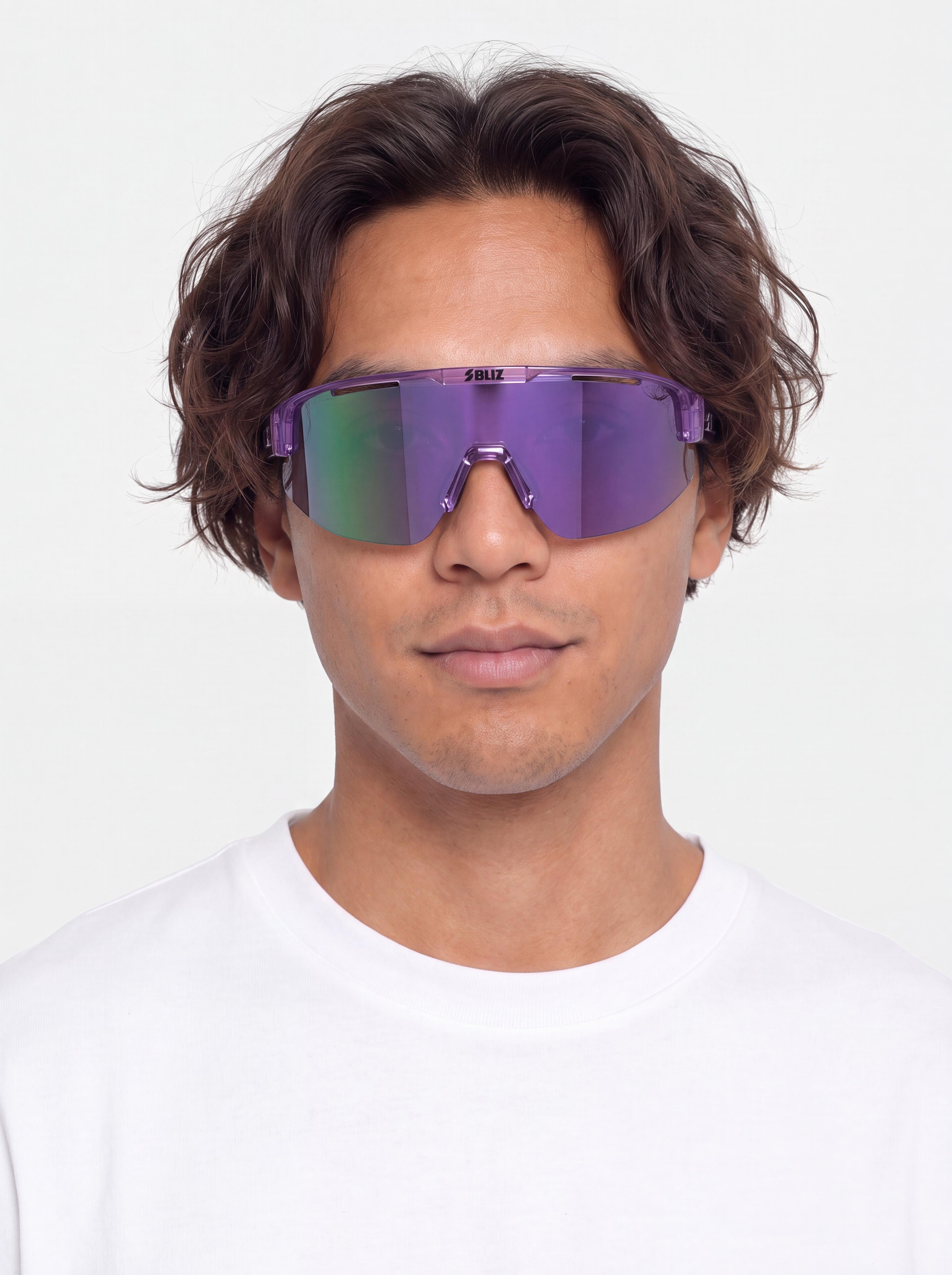 Bliz Matrix Napszemüvegek (transparant purple/smoke w purple multi)