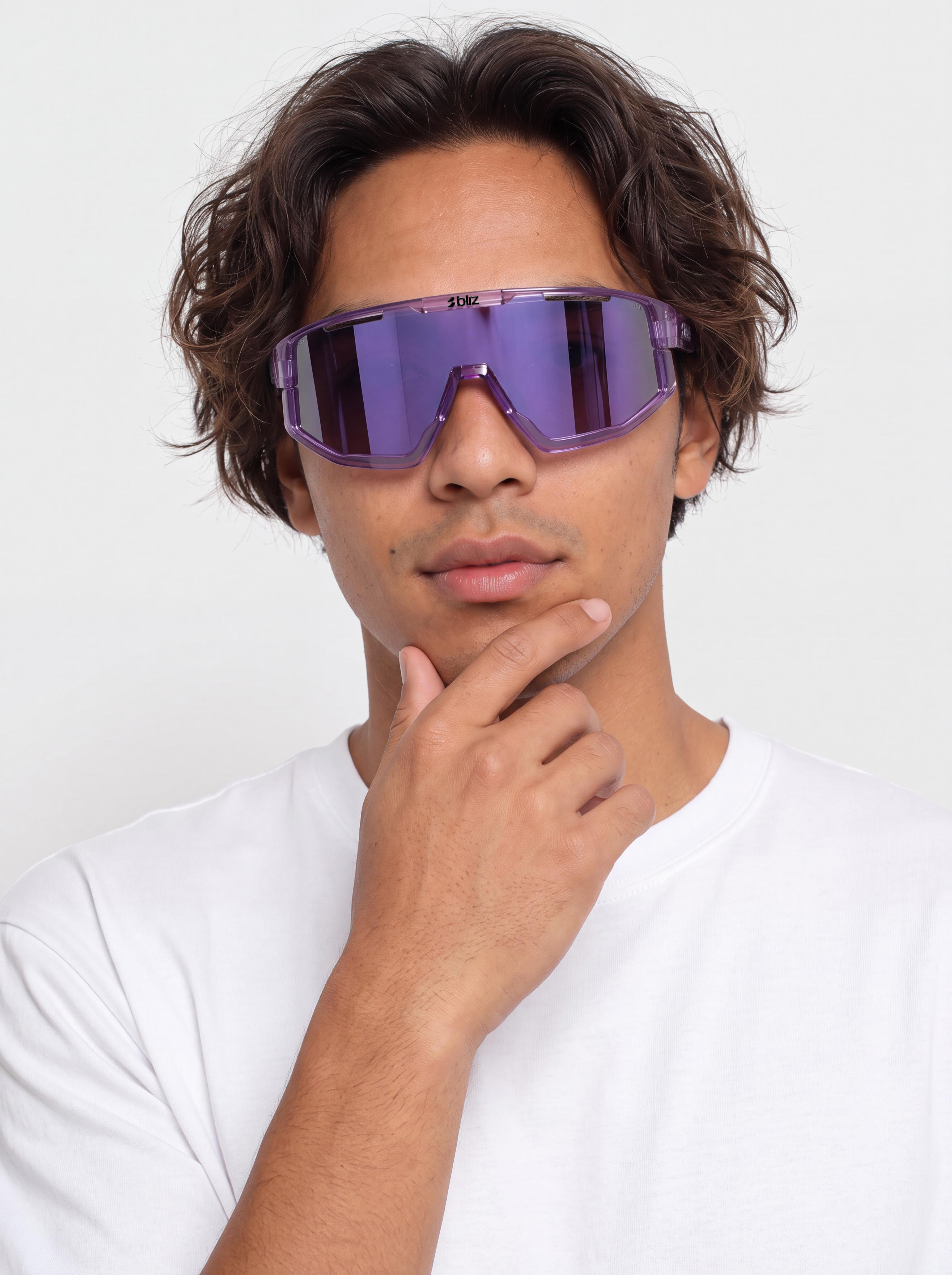 Bliz Matrix Napszemüvegek (transparant purple/smoke w purple multi)