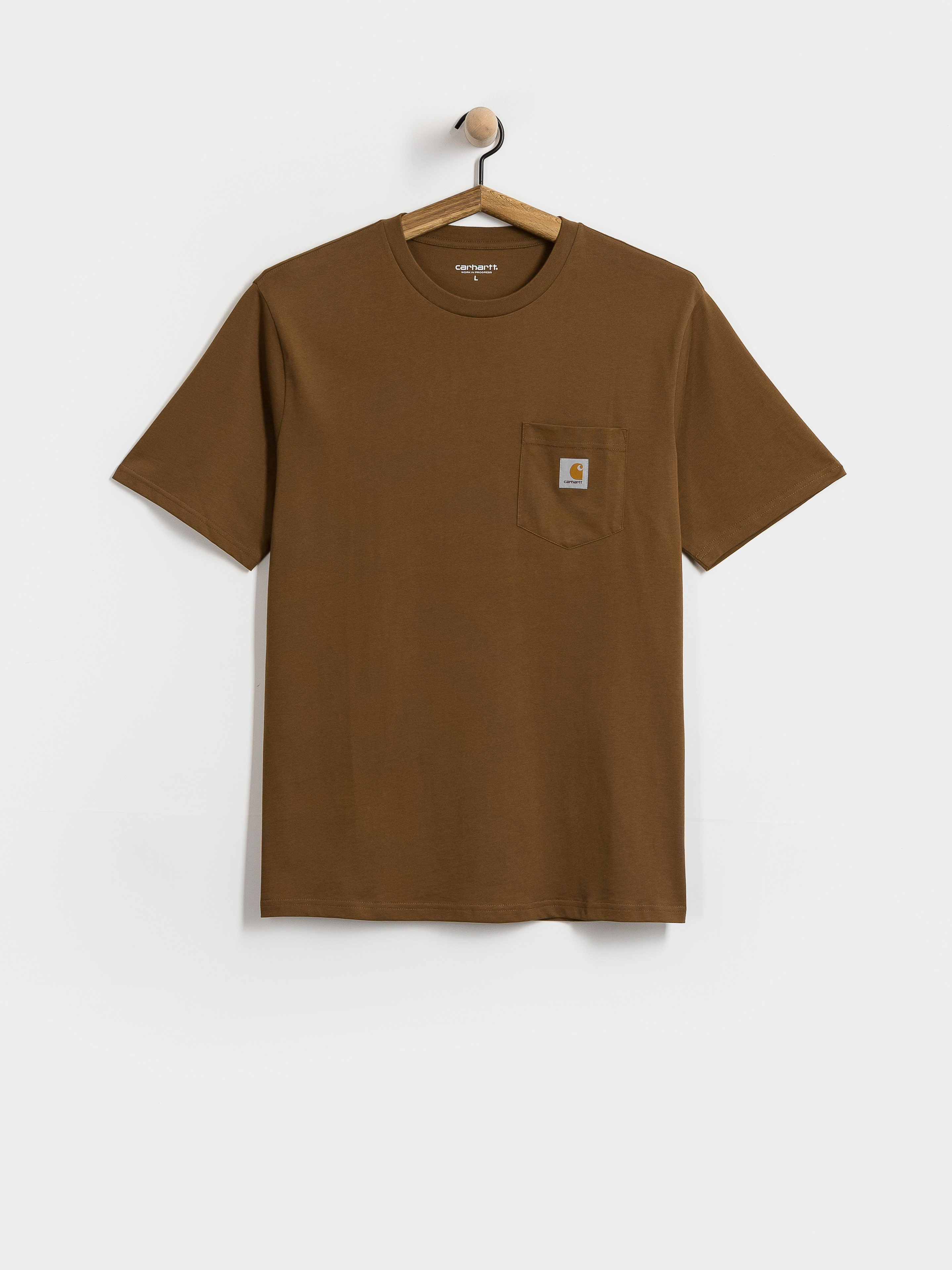 Carhartt WIP Pocket Póló (wip h brown)