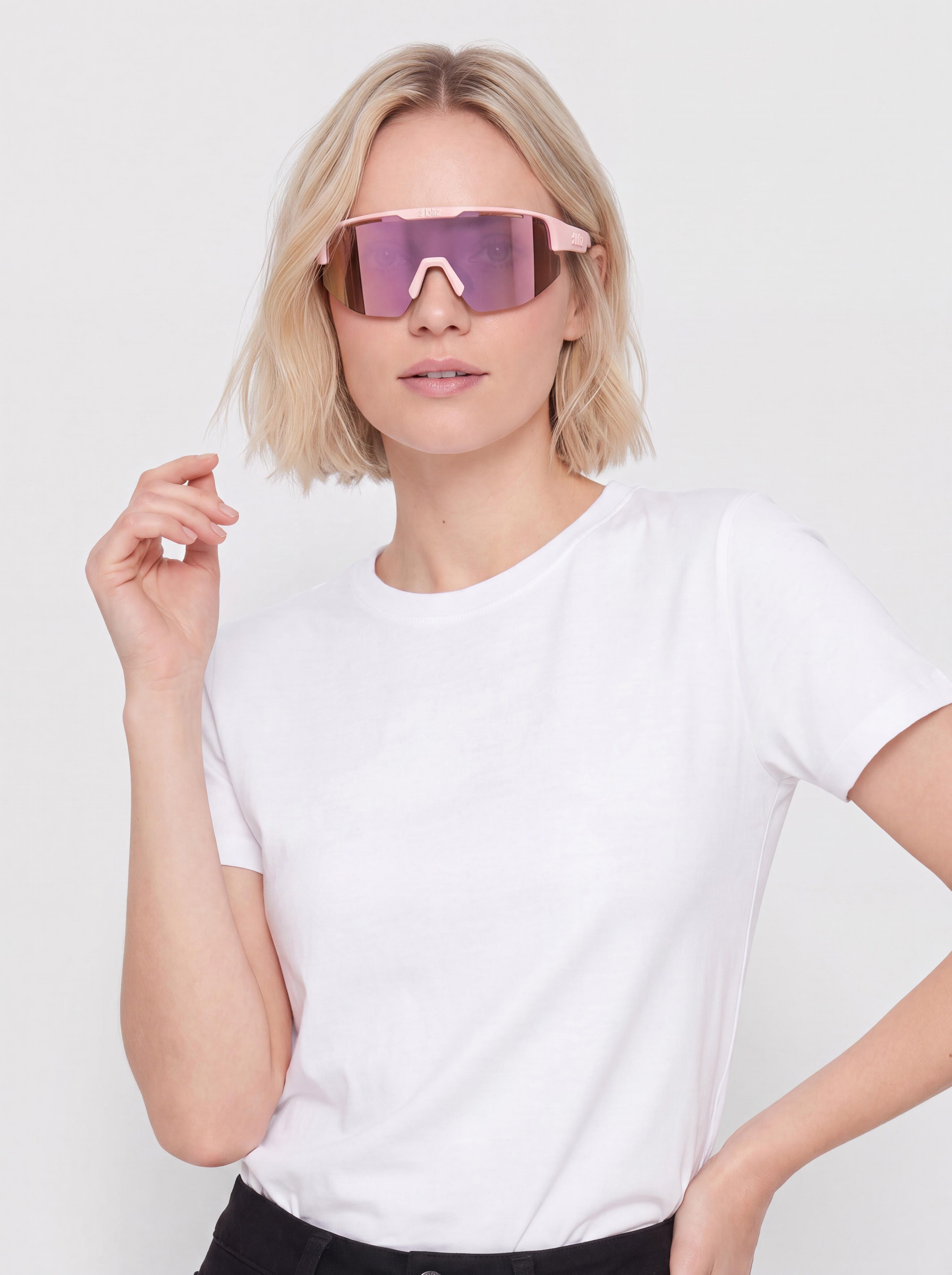Bliz Matrix Small Napszemüvegek (matt powder pink/brown w rosé multi)