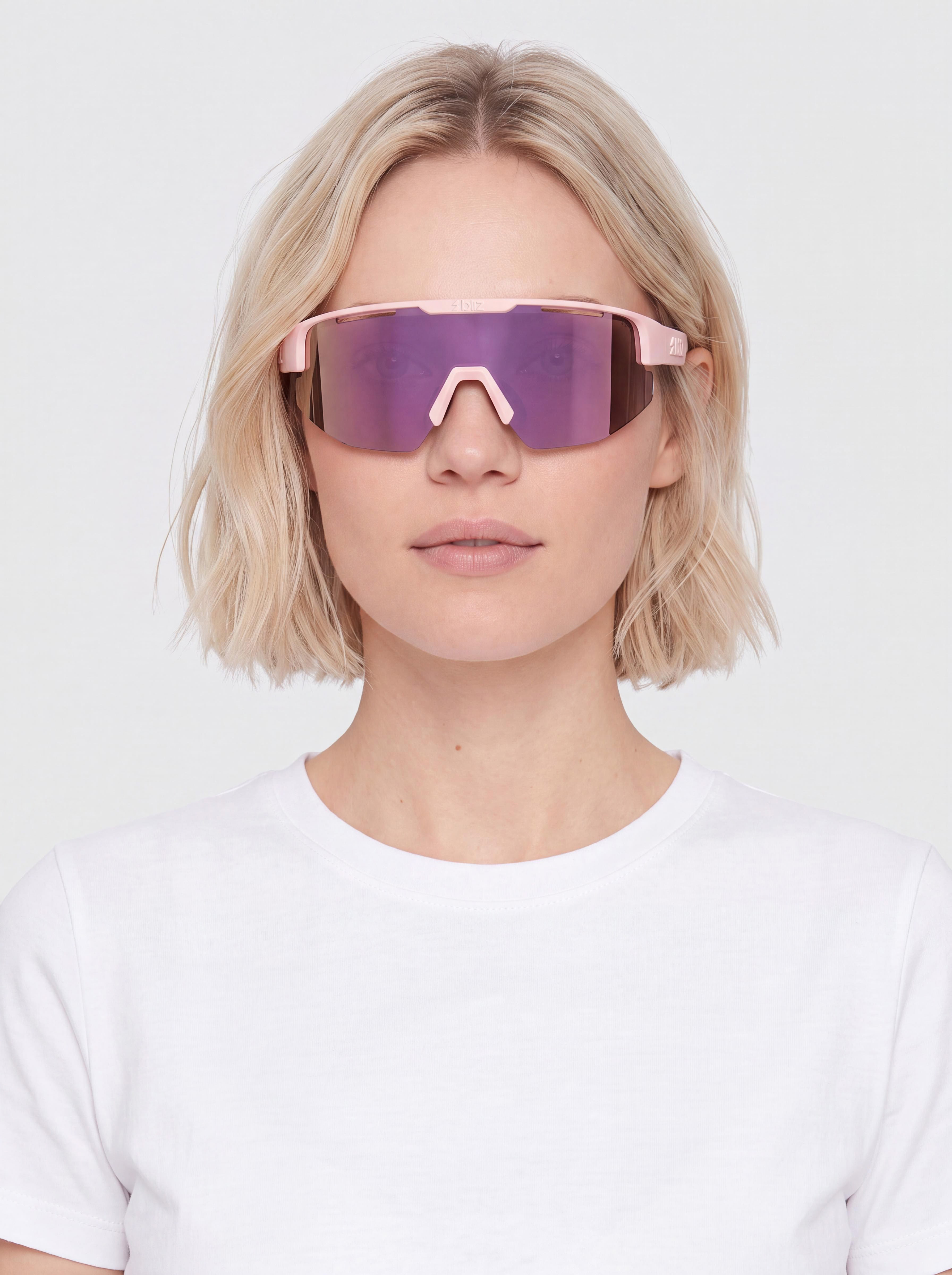 Bliz Matrix Small Napszemüvegek (matt powder pink/brown w rosé multi)