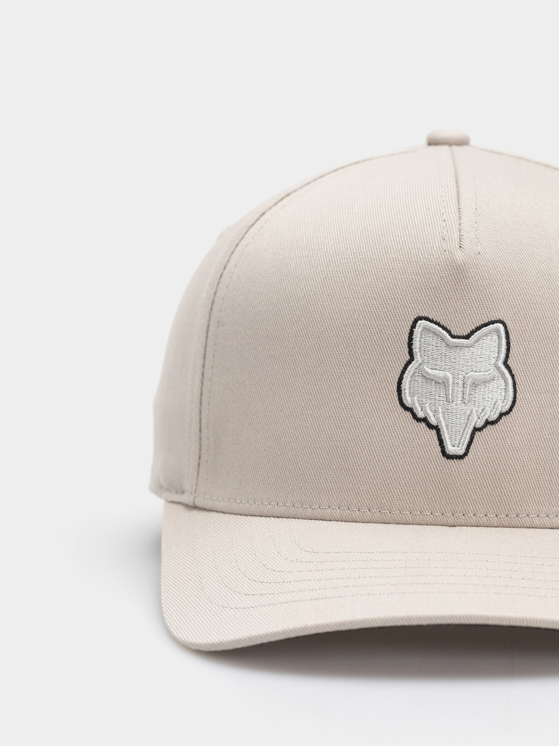 Baseball sapka Fox Fox Head Flexfit (vintage white)