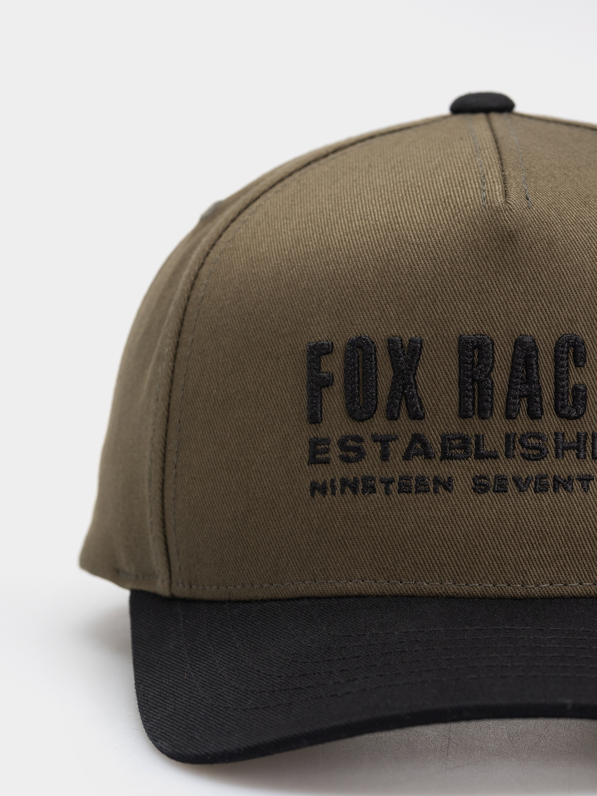 Baseball sapka Fox Warped Snapback (olive green)